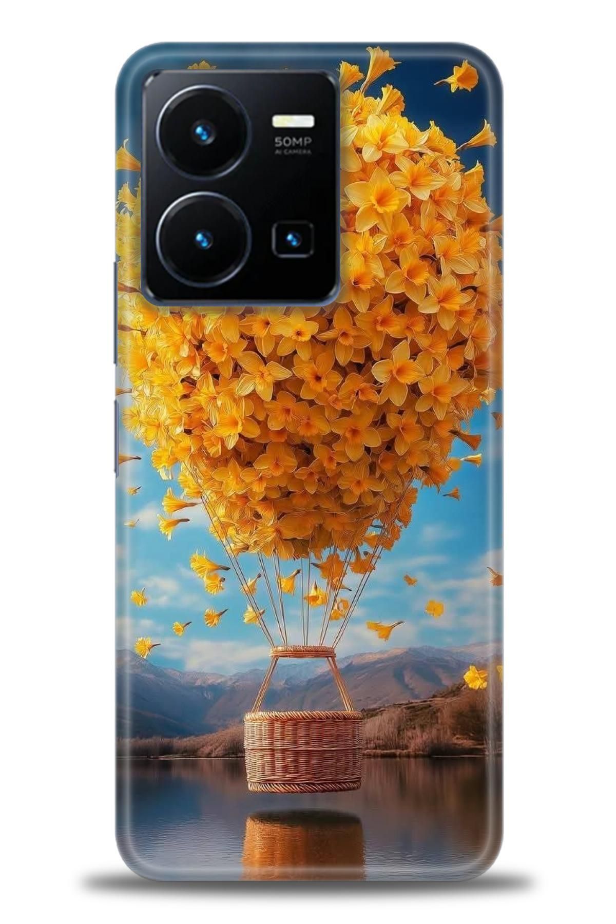 CooperTech Vivo Y35 İle Uyumlu HD Baskılı Silikon Kılıf / Y V ÖzelSeri Vivo - 2154