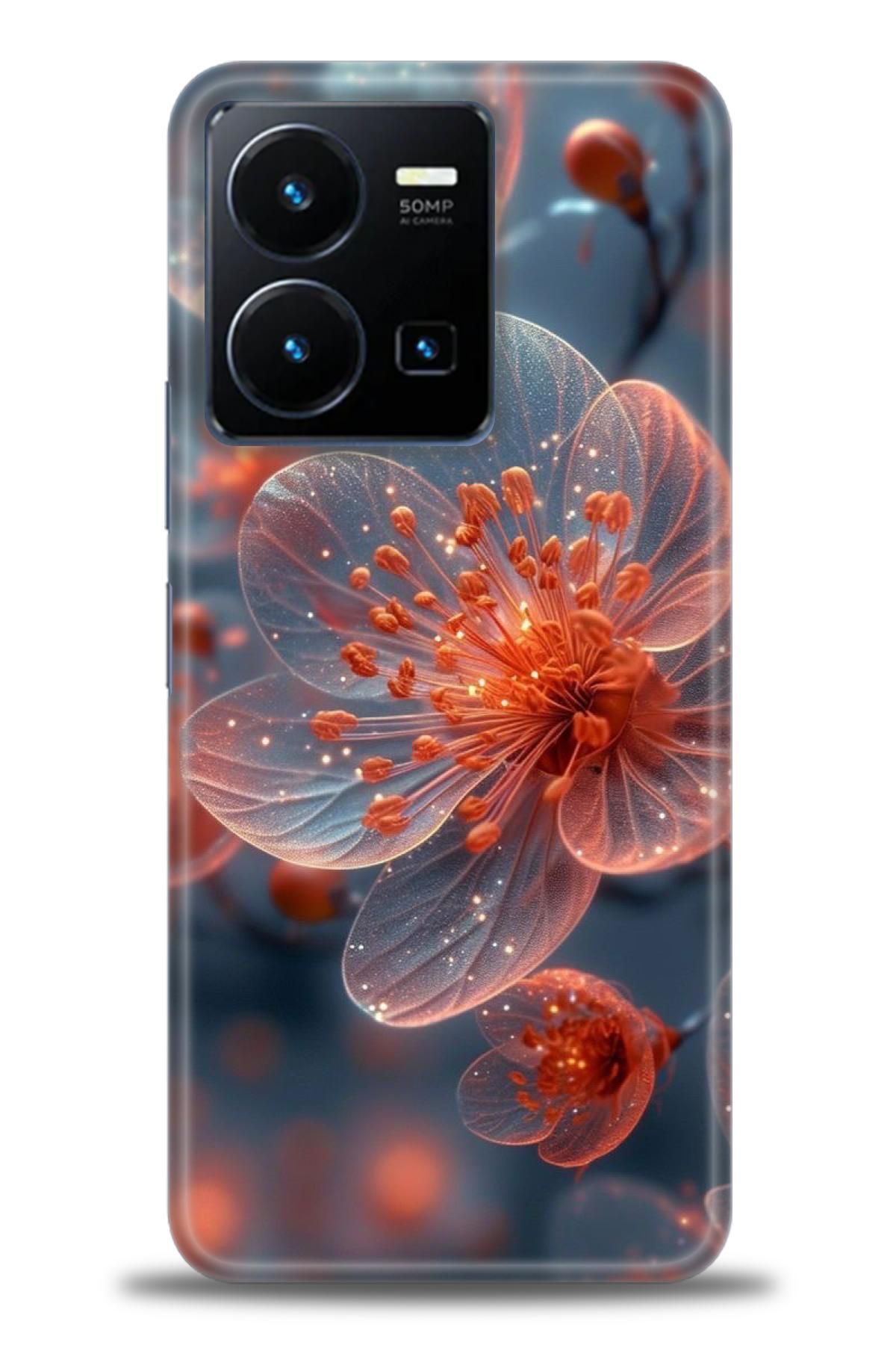 CooperTech Vivo Y35 İle Uyumlu HD Baskılı Silikon Kılıf / Y V ÖzelSeri Vivo - 2448