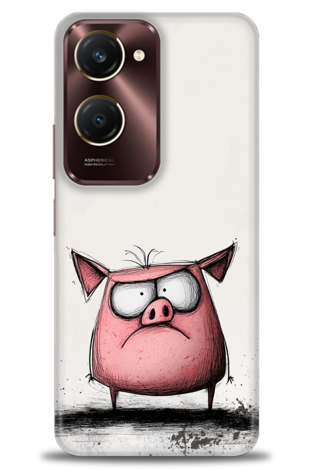 CooperTech Vivo Y18 İle Uyumlu HD Baskılı Silikon Kılıf / Y V ÖzelSeri Vivo - 2707