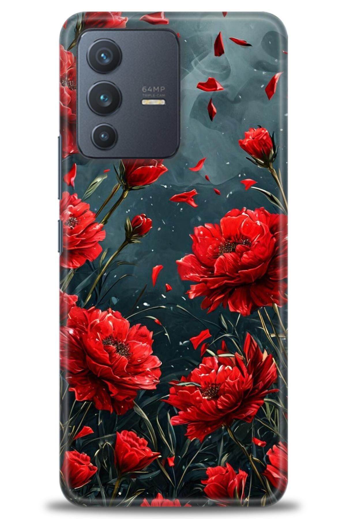 CooperTech Vivo V23 5G İle Uyumlu HD Baskılı Silikon Kılıf / Y V ÖzelSeri Vivo - 2770
