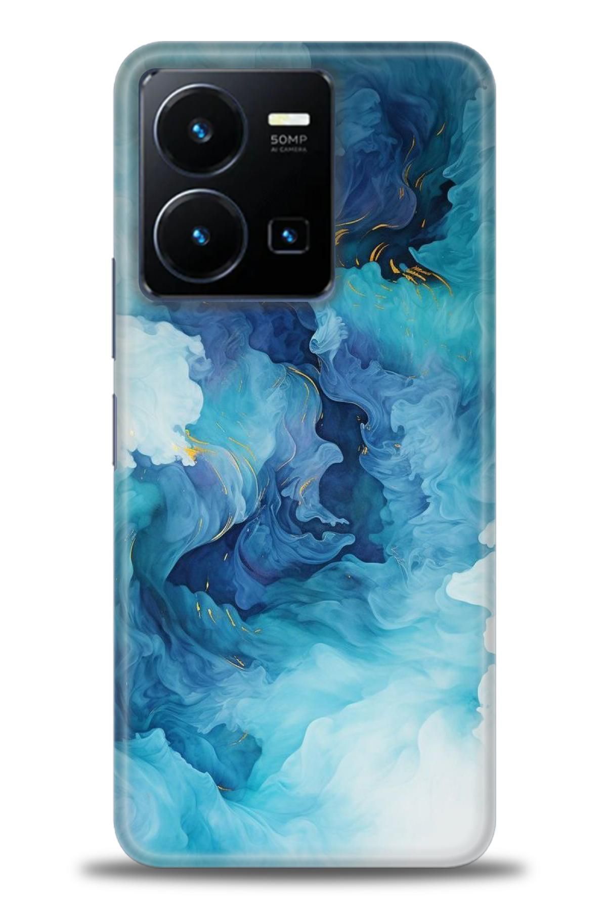 CooperTech Vivo Y35 İle Uyumlu HD Baskılı Silikon Kılıf - ÖzelSeriVivo - 2057