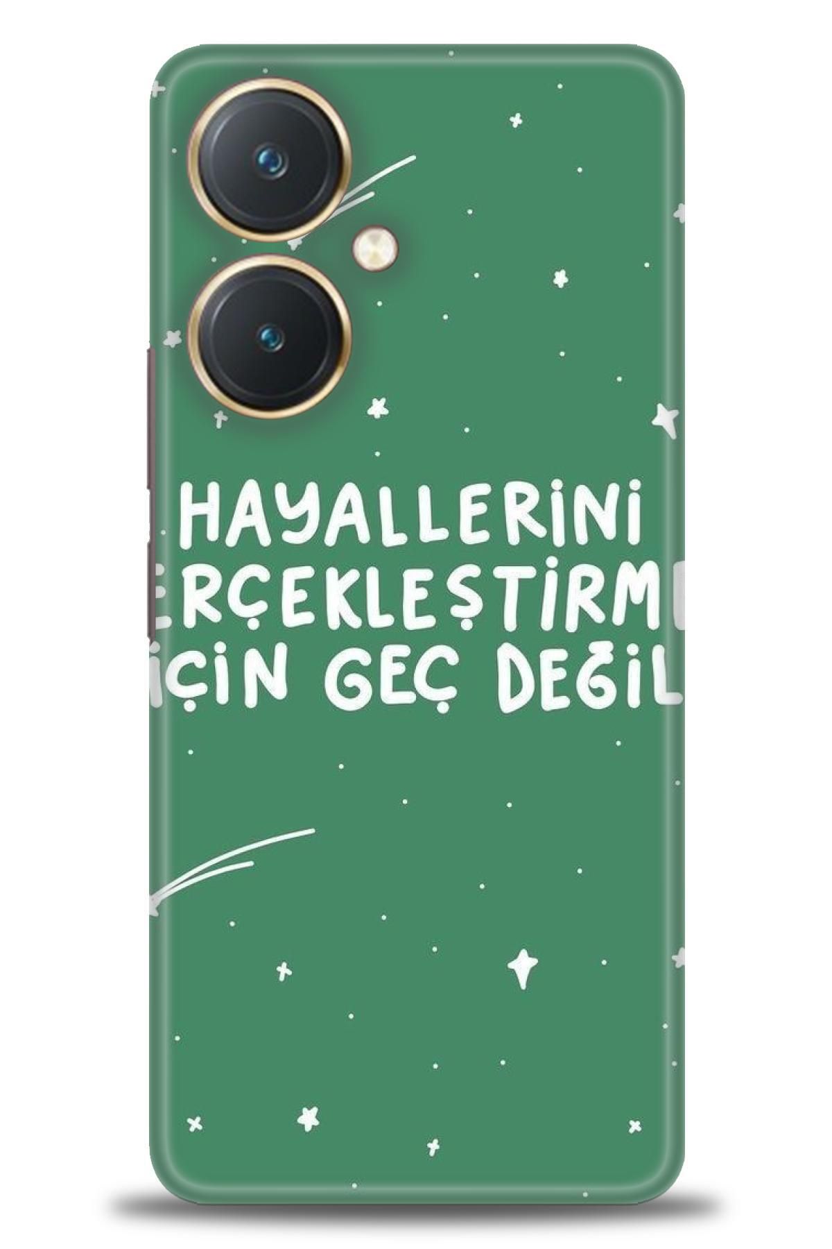 CooperTech Vivo Y27 İle Uyumlu HD Baskılı Silikon Kılıf - ÖzelSeriVivo - 2460