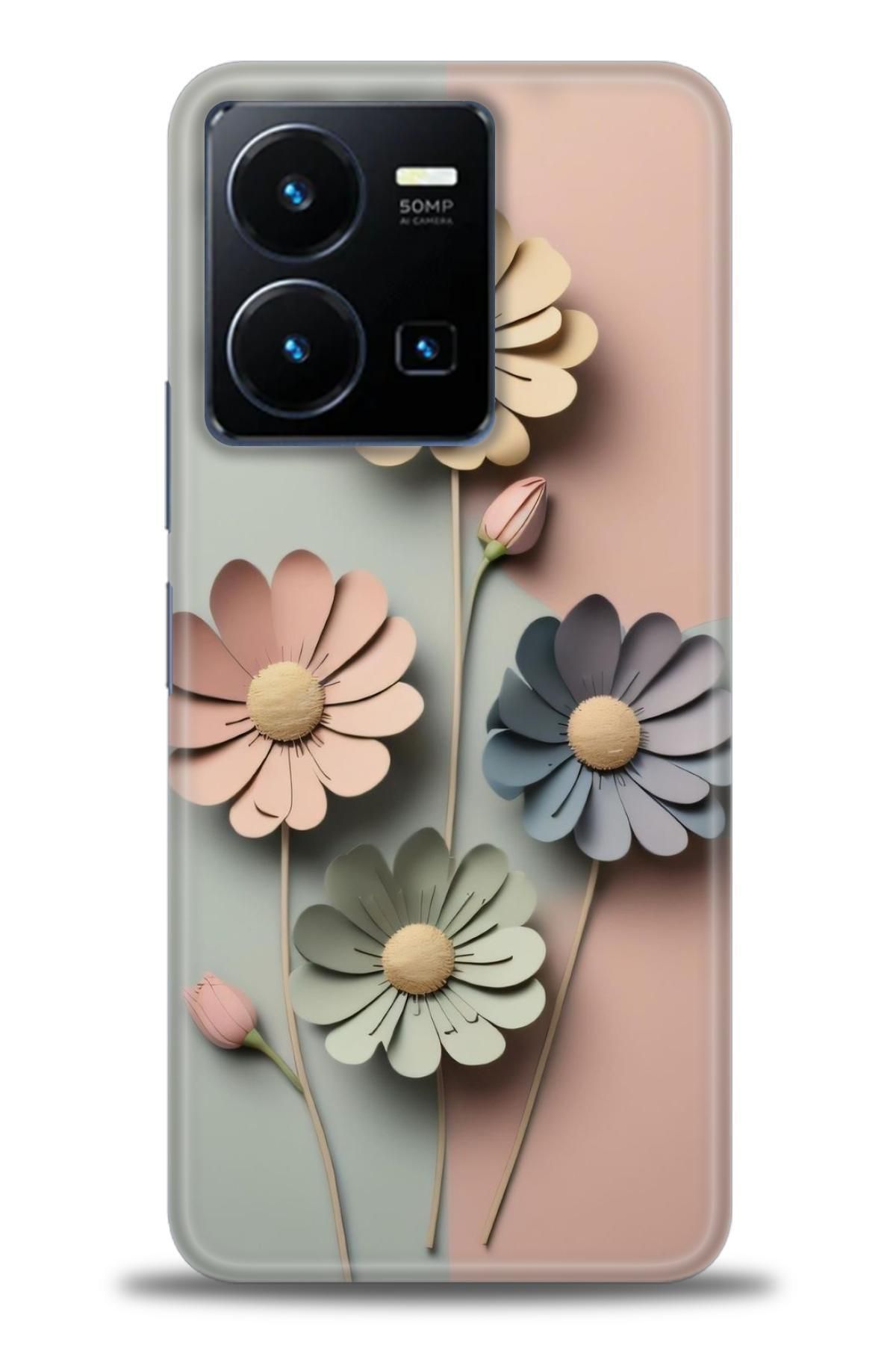 CooperTech Vivo Y35 İle Uyumlu HD Baskılı Silikon Kılıf / Y V ÖzelSeri Vivo - 2529
