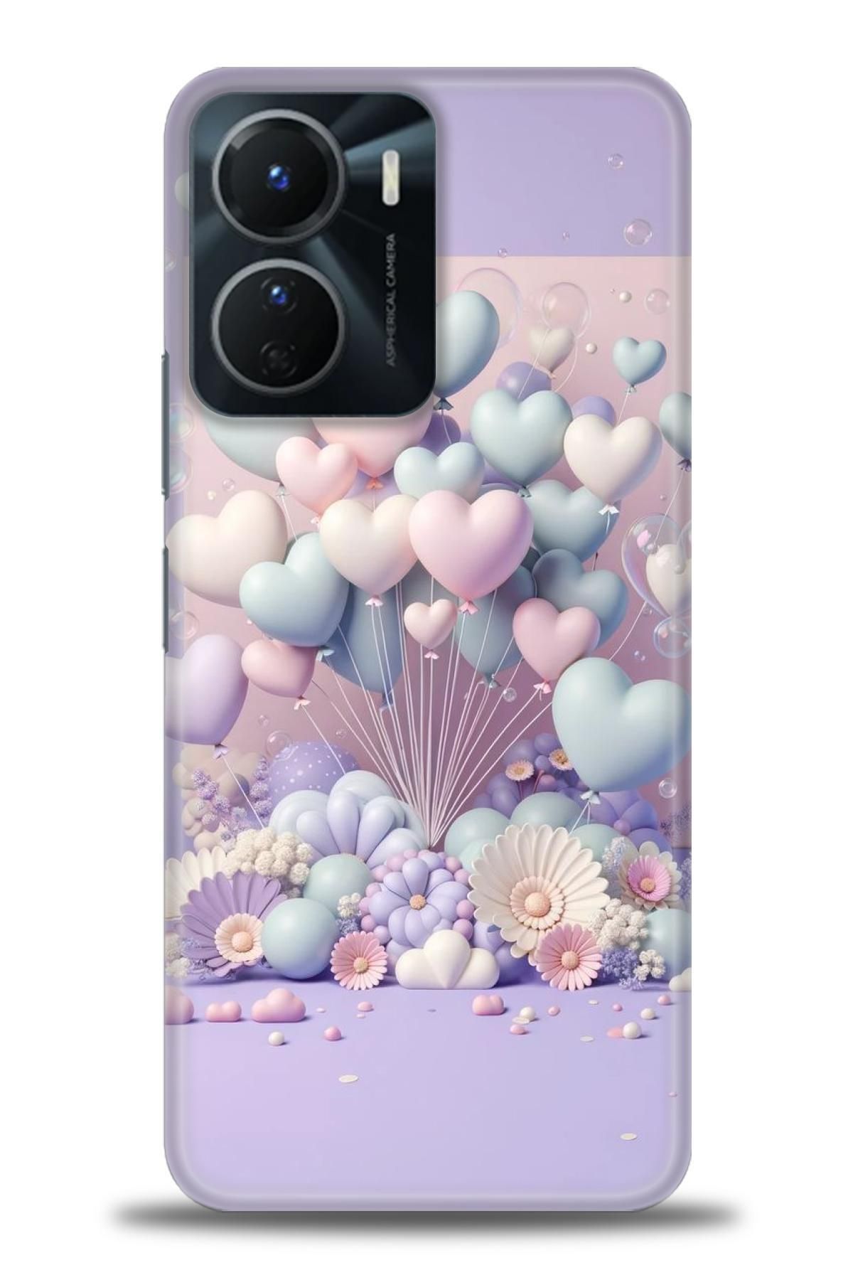 CooperTech Vivo Y16 İle Uyumlu HD Baskılı Silikon Kılıf - ÖzelSeriVivo - 2896