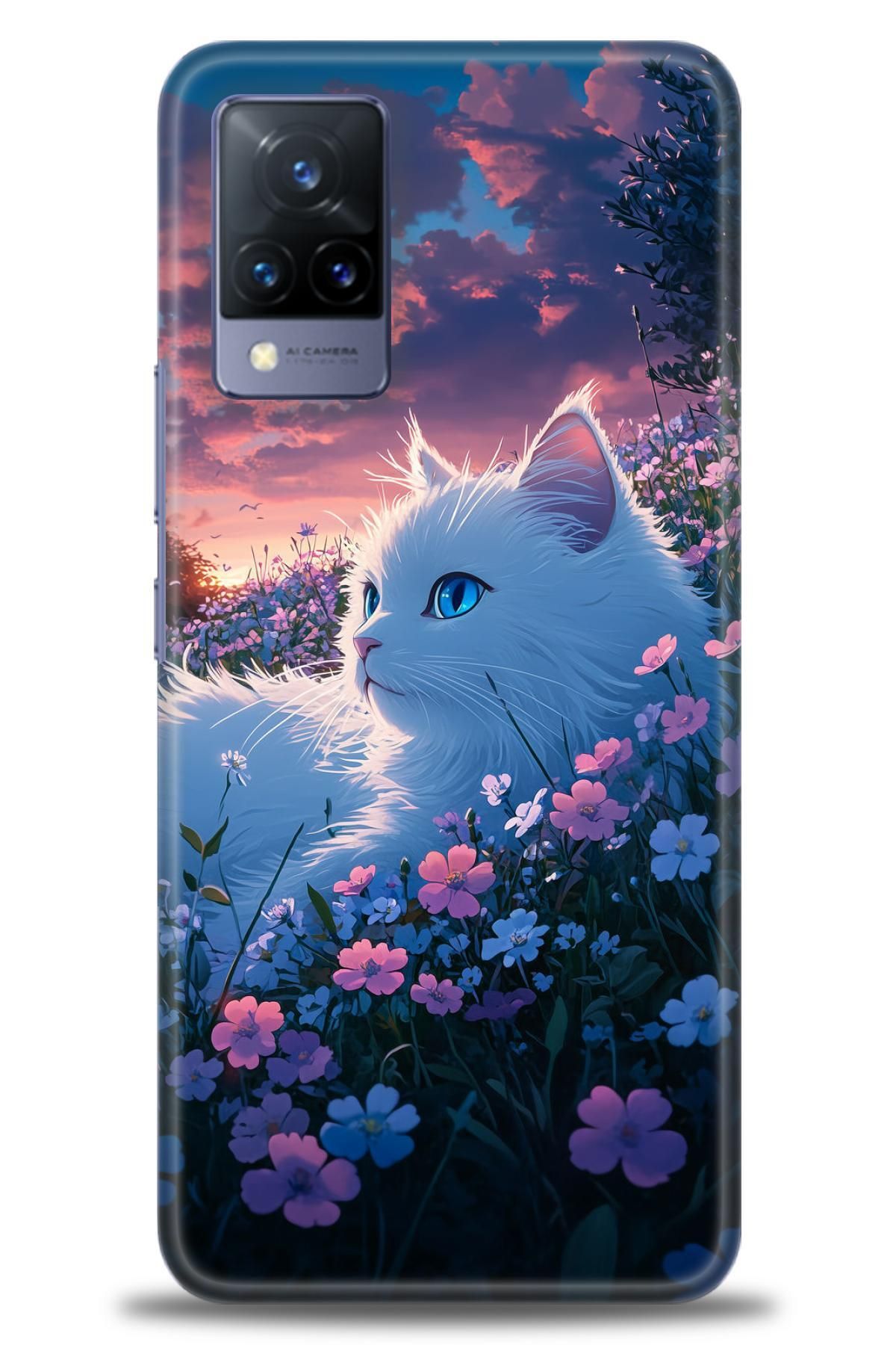 CooperTech Vivo V21 / V21E İle Uyumlu HD Baskılı Silikon Kılıf / Y V ÖzelSeri Vivo - 2461