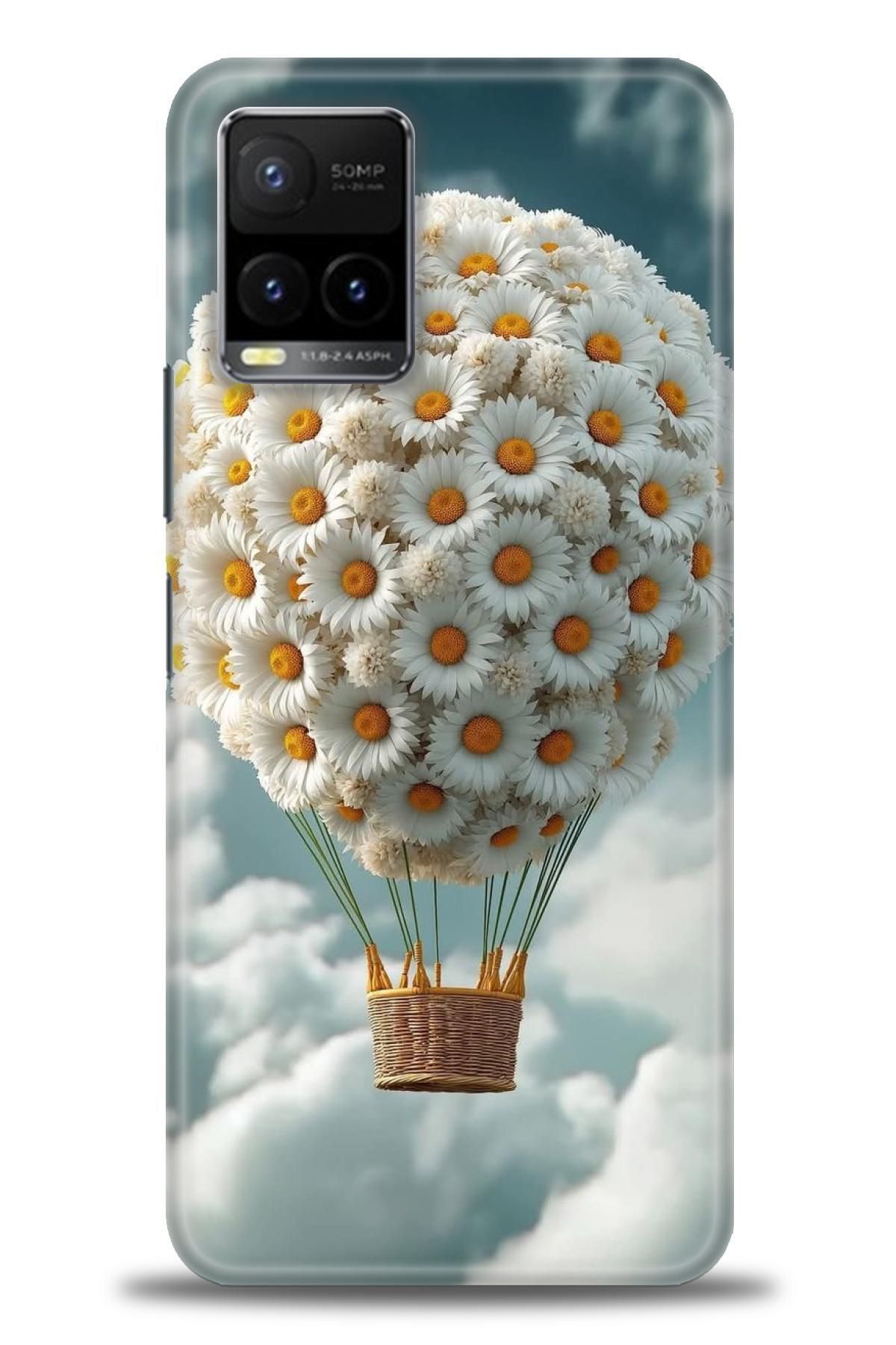 CooperTech Vivo Y21S / Y21 İle Uyumlu HD Baskılı Silikon Kılıf / Y V ÖzelSeri Vivo - 2877