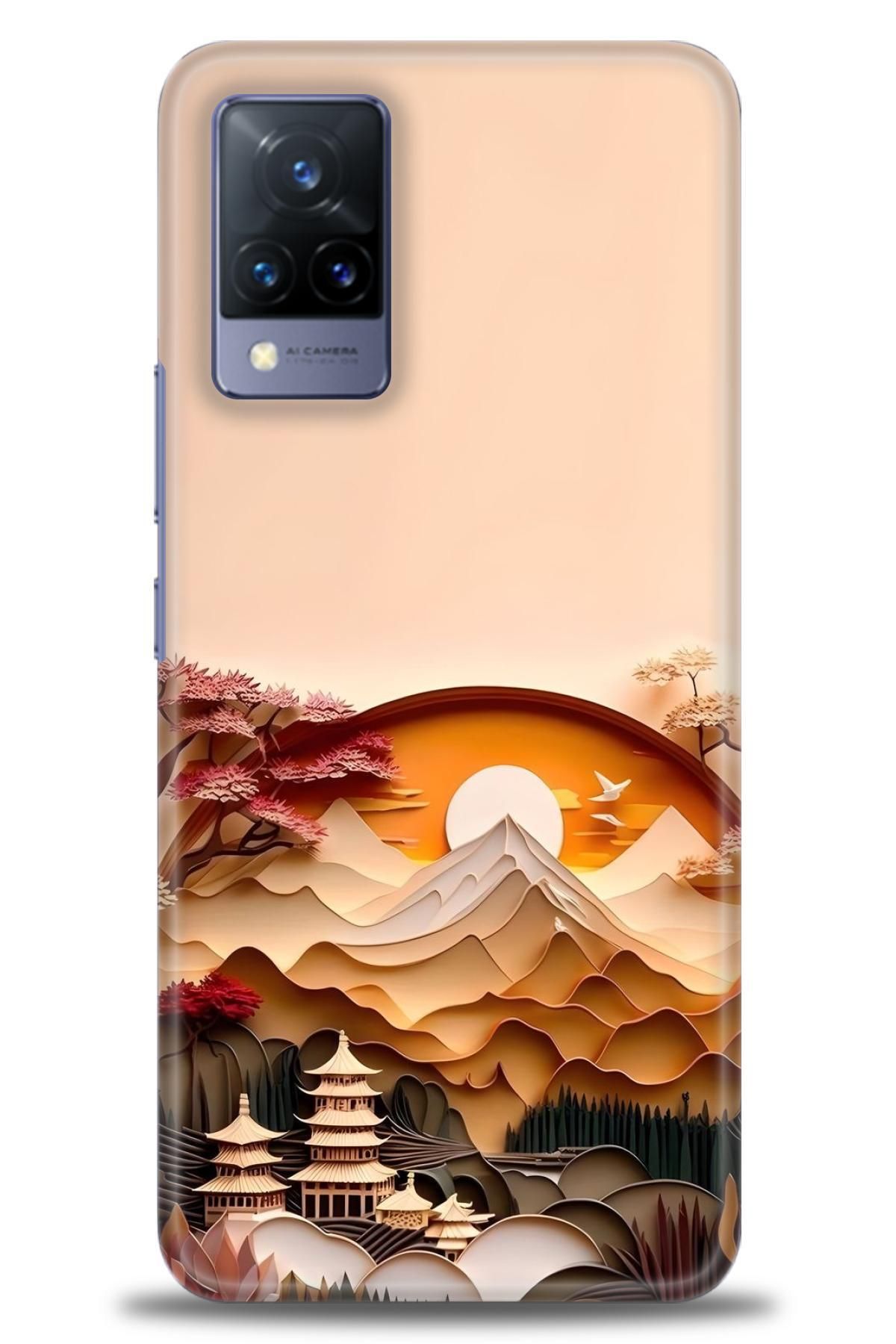 CooperTech Vivo V21 / V21E İle Uyumlu HD Baskılı Silikon Kılıf - ÖzelSeriVivo - 2512