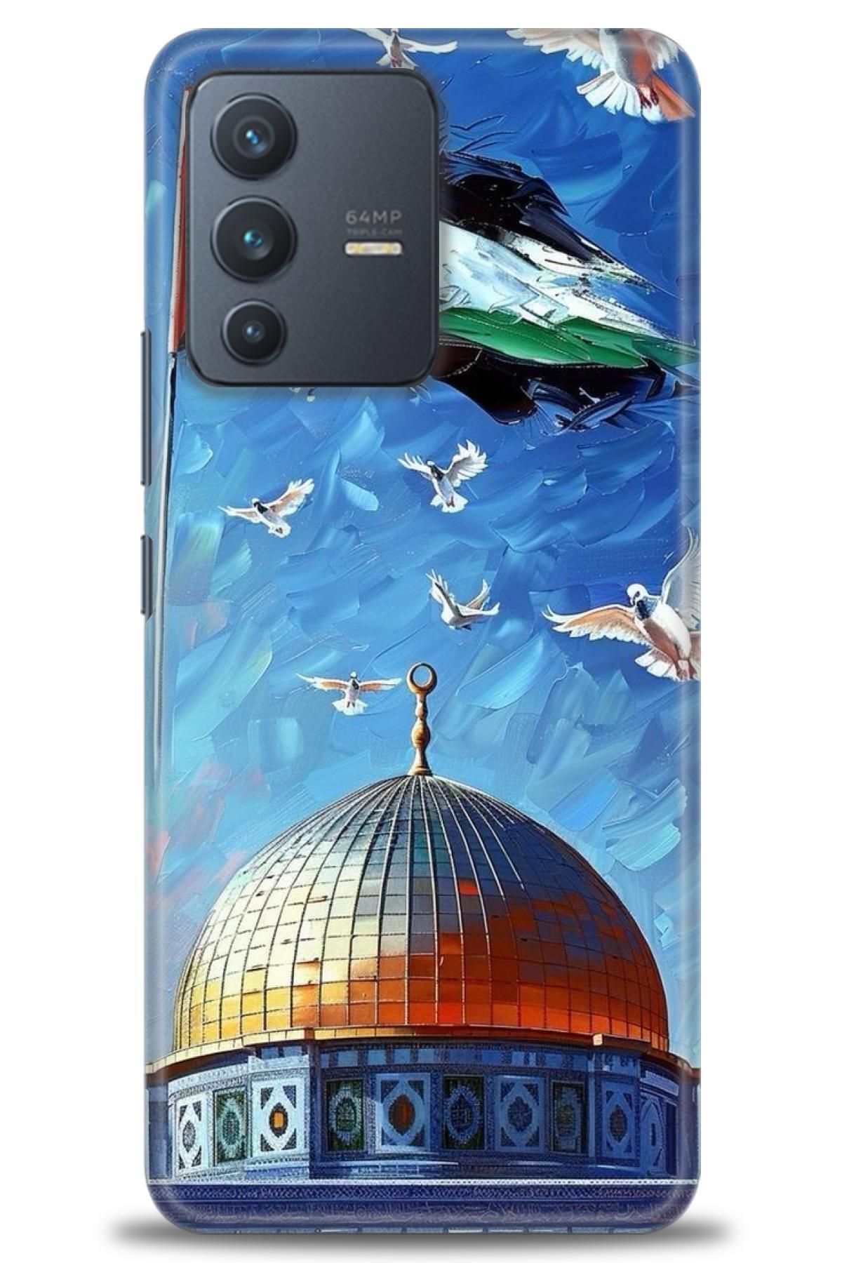 CooperTech Vivo V23 5G İle Uyumlu HD Baskılı Silikon Kılıf - ÖzelSeriVivo - 2480