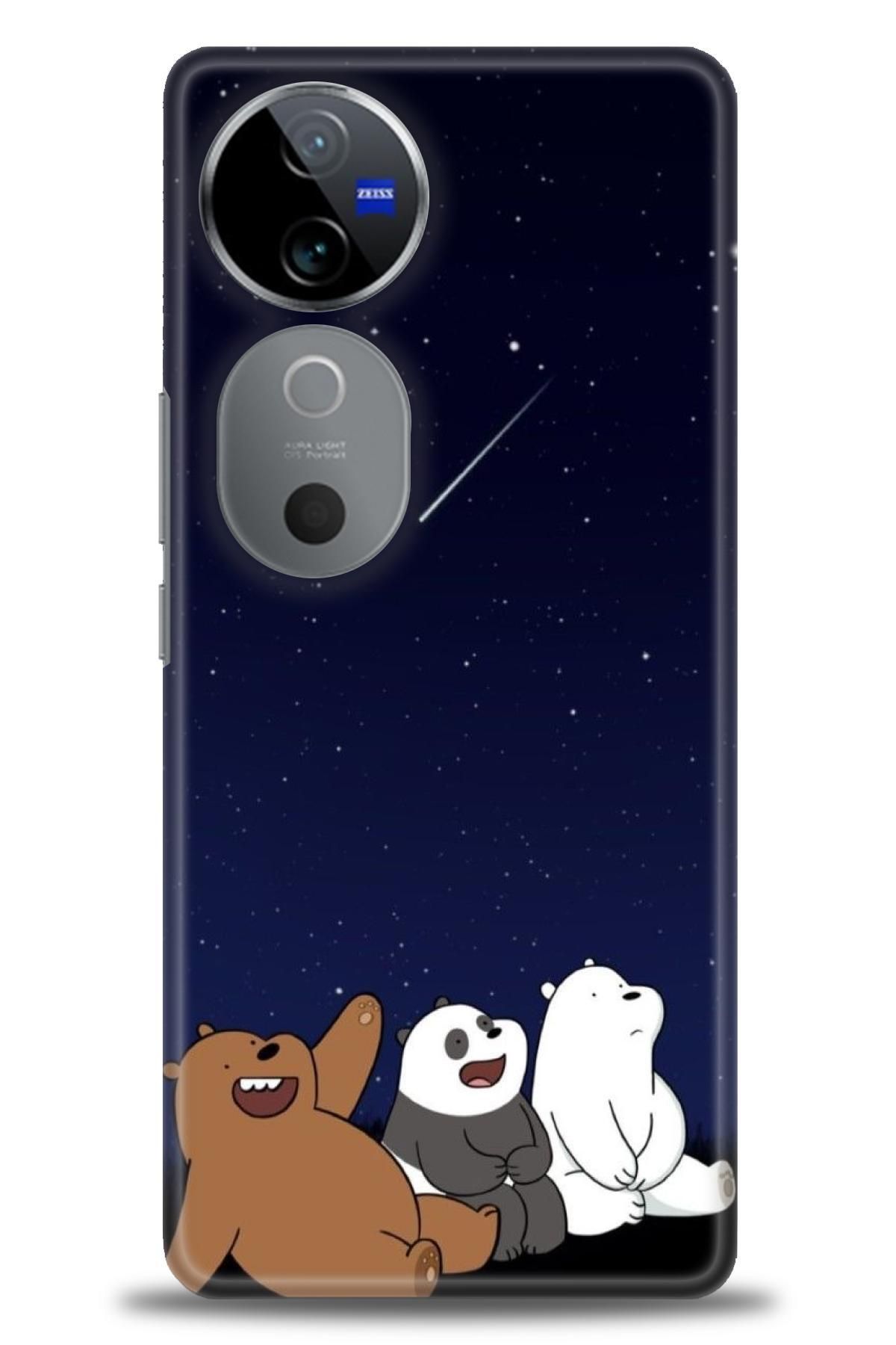 CooperTech Vivo V40 5G İle Uyumlu HD Baskılı Silikon Kılıf / Y V ÖzelSeri Vivo - 2423