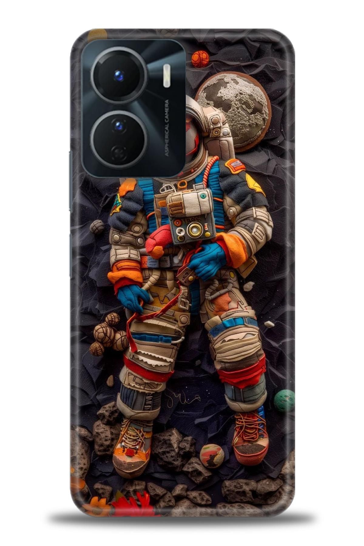 CooperTech Vivo Y16 İle Uyumlu HD Baskılı Silikon Kılıf / Y V ÖzelSeri Vivo - 2978