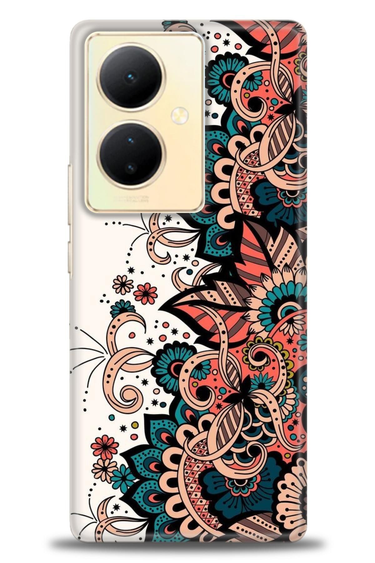 CooperTech Vivo V29 Lite 5G İle Uyumlu HD Baskılı Silikon Kılıf / Y V ÖzelSeri Vivo - 2342