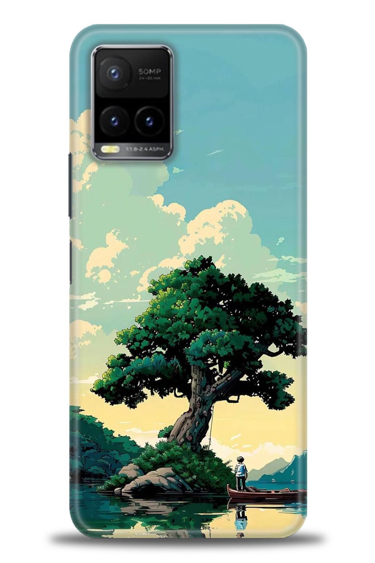 CooperTech Vivo Y21S / Y21 İle Uyumlu HD Baskılı Silikon Kılıf / Y V ÖzelSeri Vivo - 2201