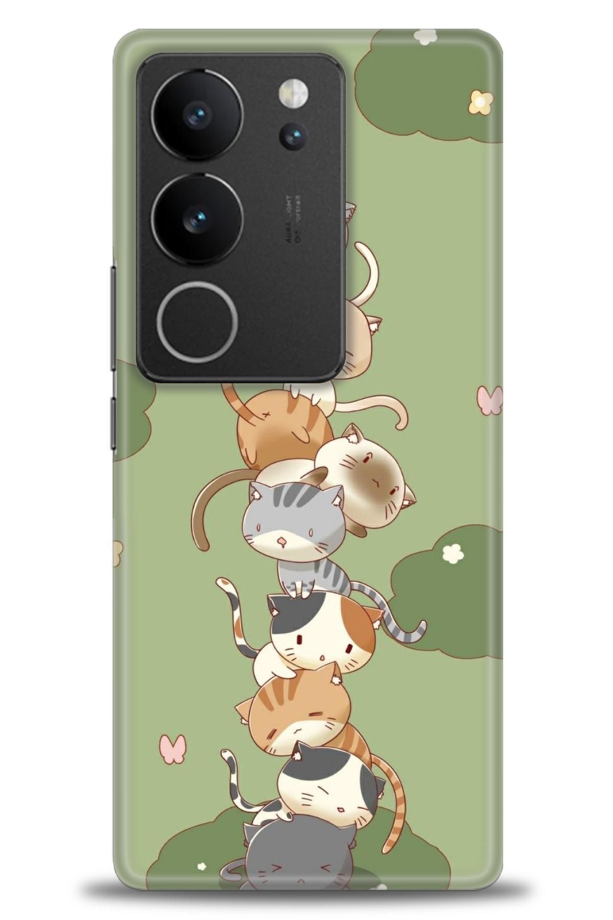 CooperTech Vivo V29 5G İle Uyumlu HD Baskılı Silikon Kılıf - ÖzelSeriVivo - 2173