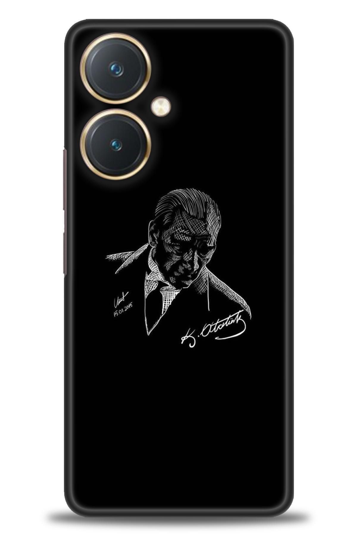 CooperTech Vivo Y27 İle Uyumlu HD Baskılı Silikon Kılıf - ÖzelSeriVivo - 2412