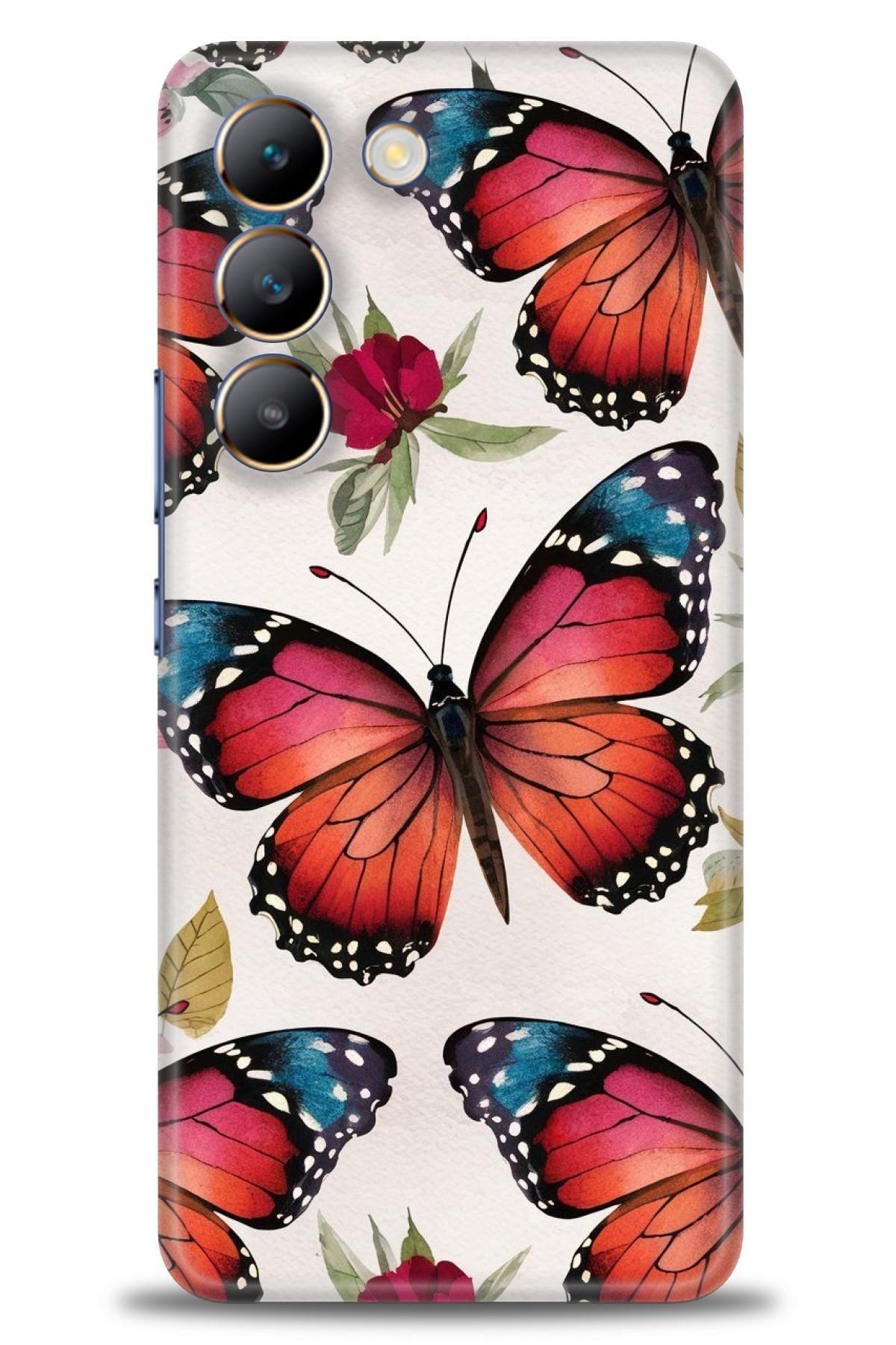 CooperTech Vivo V30 Lite İle Uyumlu HD Baskılı Silikon Kılıf - ÖzelSeriVivo - 2284