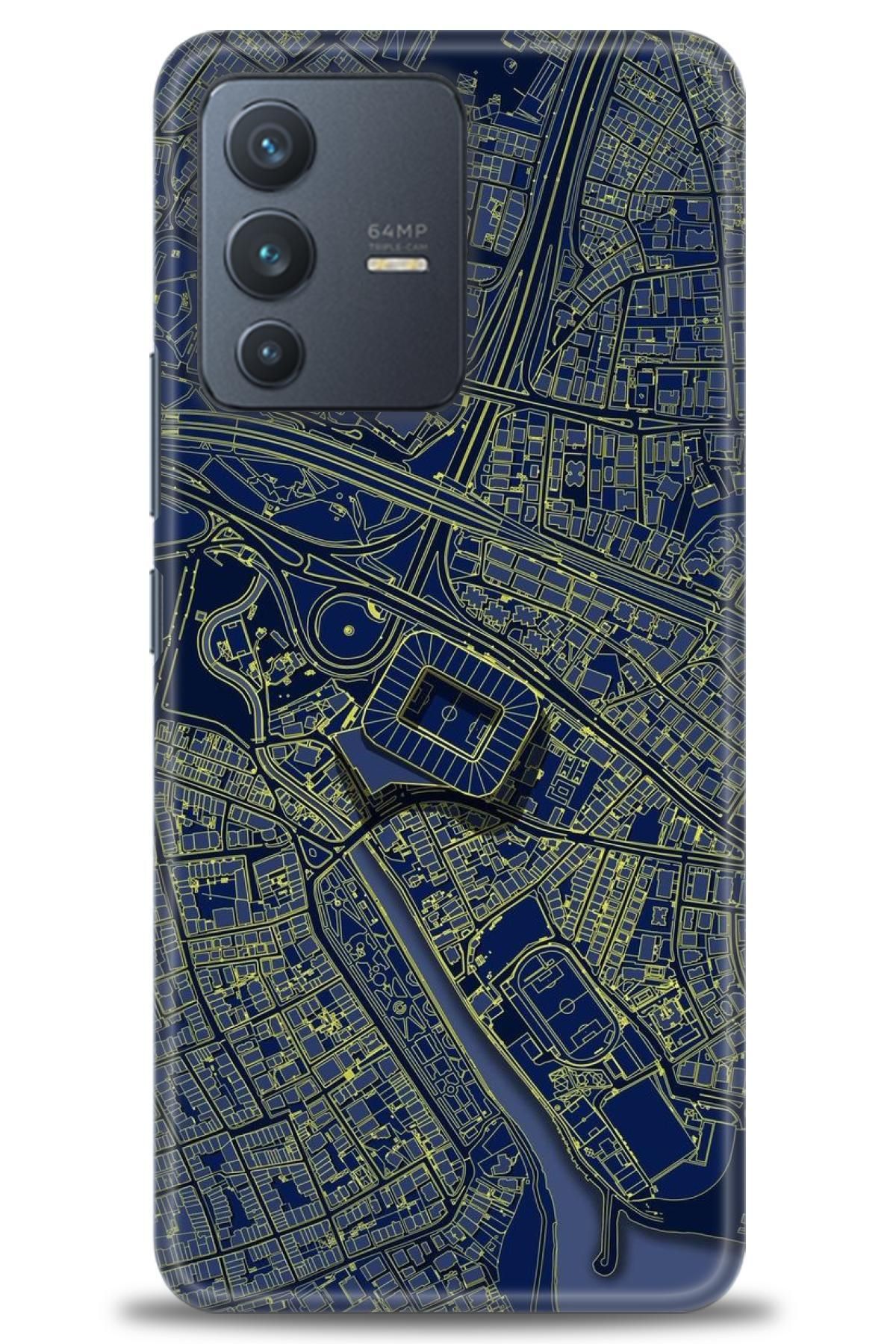 CooperTech Vivo V23 5G İle Uyumlu HD Baskılı Silikon Kılıf - ÖzelSeriVivo - 2413