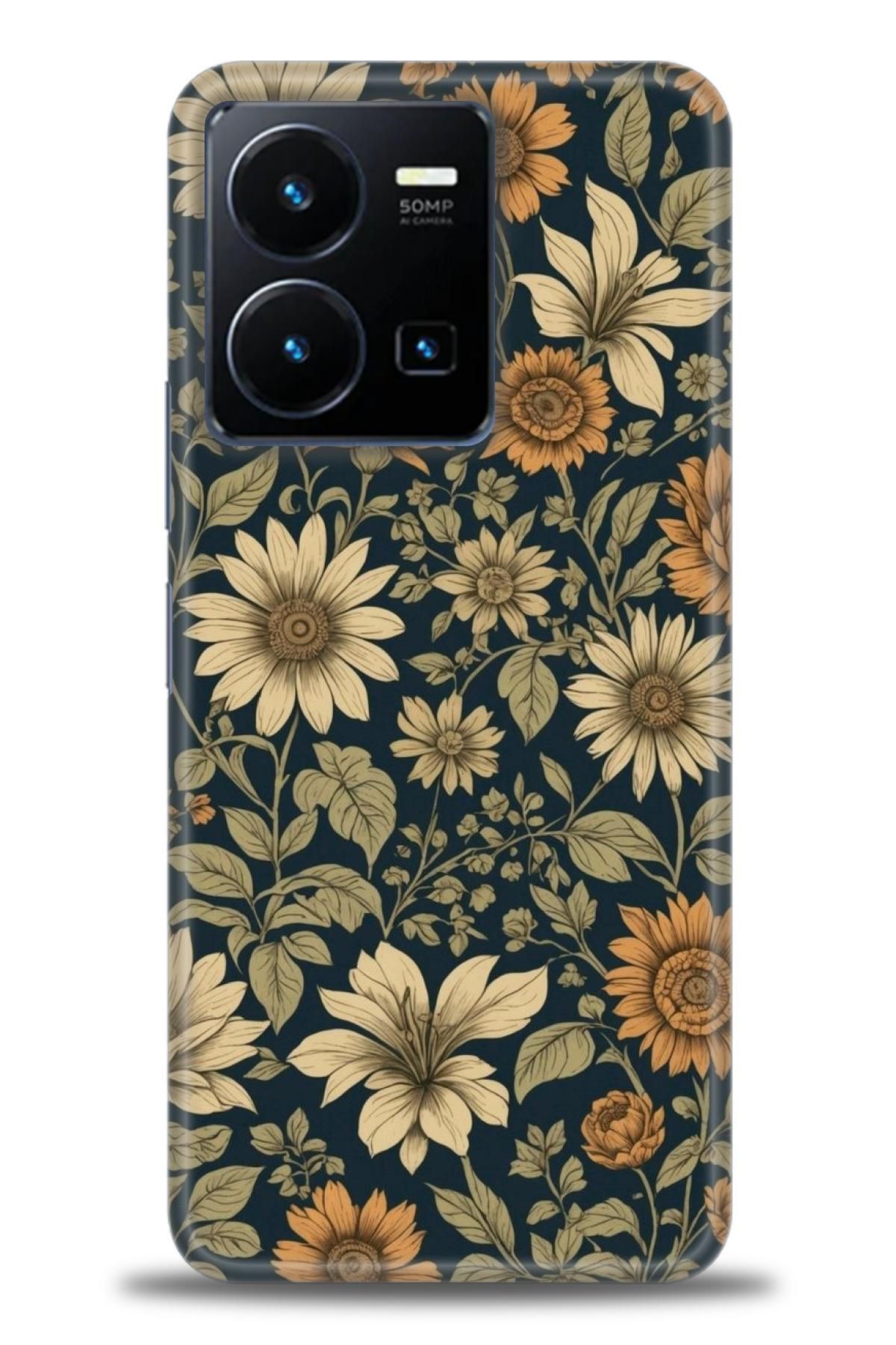 CooperTech Vivo Y35 İle Uyumlu HD Baskılı Silikon Kılıf / Y V ÖzelSeri Vivo - 2118