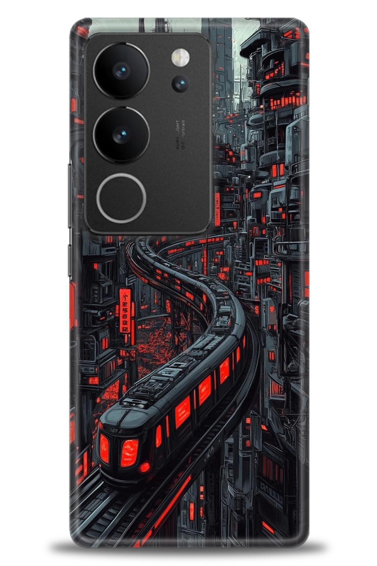 CooperTech Vivo V29 5G İle Uyumlu HD Baskılı Silikon Kılıf - ÖzelSeriVivo - 2152
