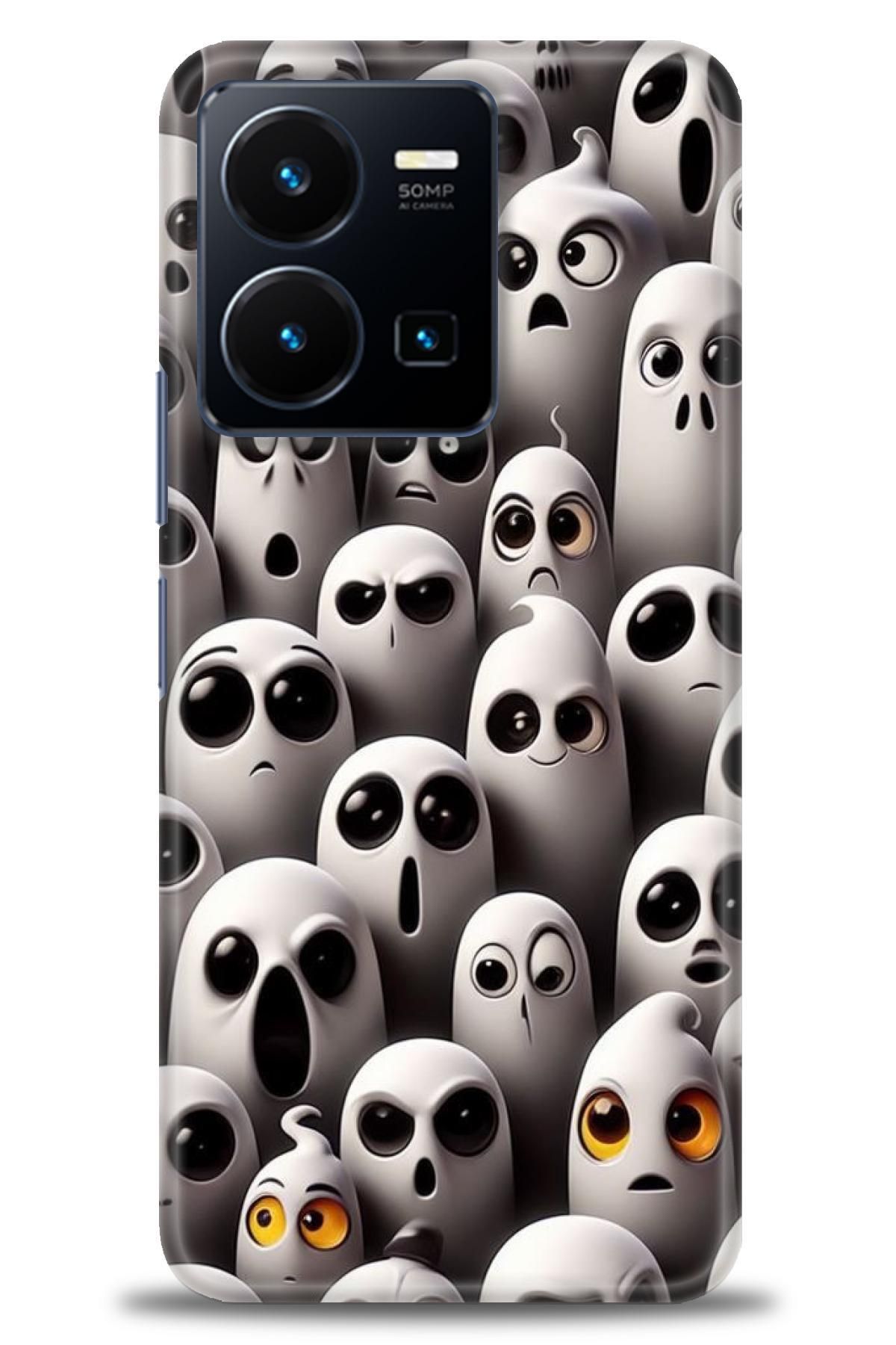 CooperTech Vivo Y22S İle Uyumlu HD Baskılı Silikon Kılıf - ÖzelSeriVivo - 2333