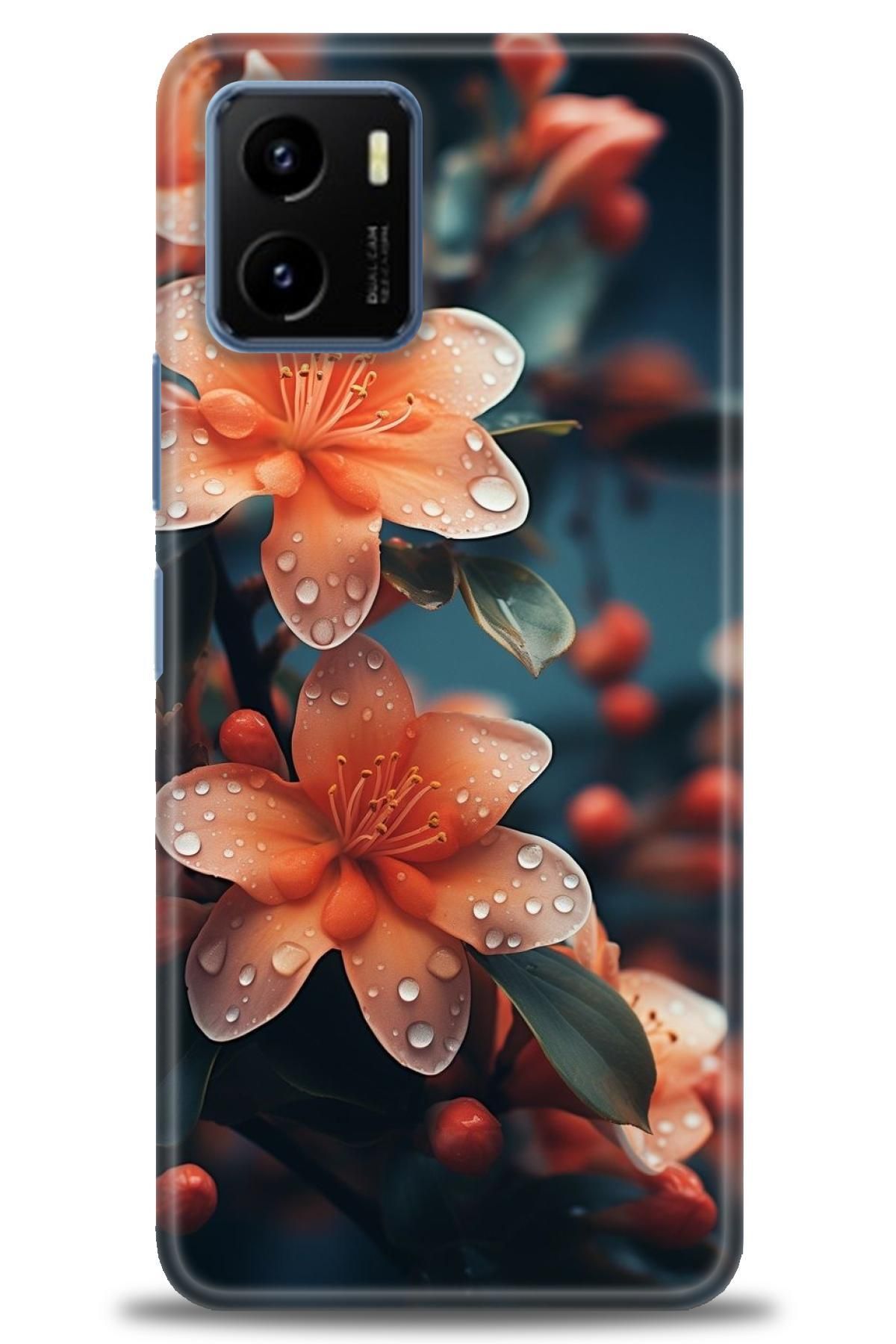 CooperTech Vivo Y15S / Y15A İle Uyumlu HD Baskılı Silikon Kılıf / Y V ÖzelSeri Vivo - 2227