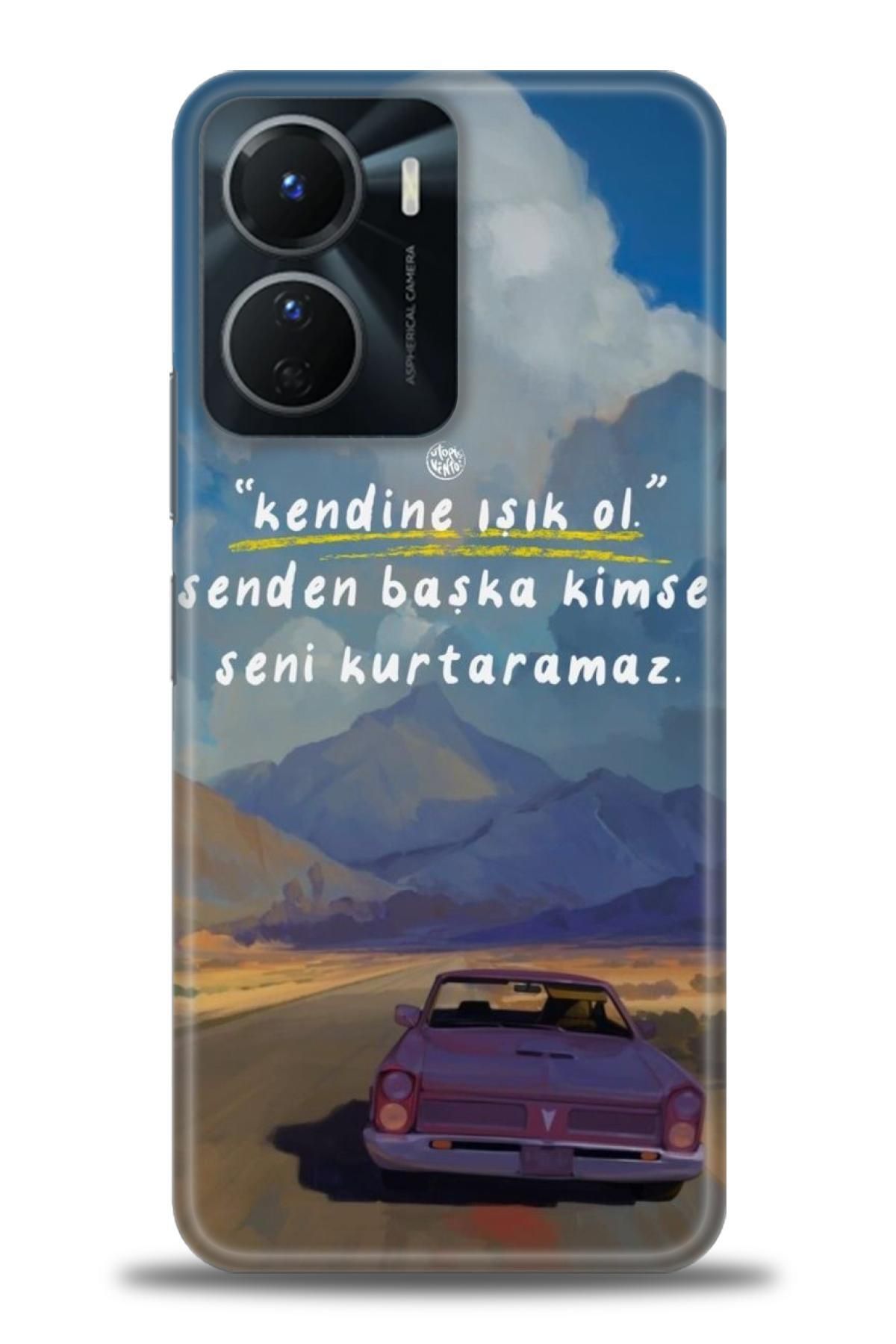 CooperTech Vivo Y16 İle Uyumlu HD Baskılı Silikon Kılıf - ÖzelSeriVivo - 2137