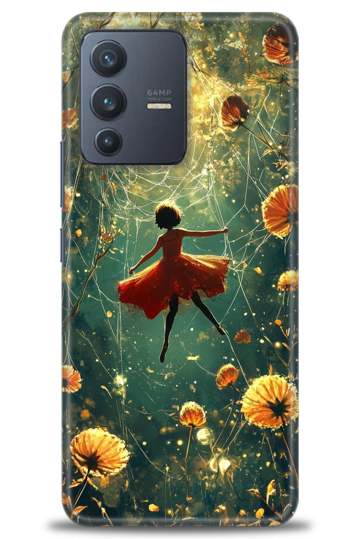 CooperTech Vivo V23 5G İle Uyumlu HD Baskılı Silikon Kılıf - ÖzelSeriVivo - 2160