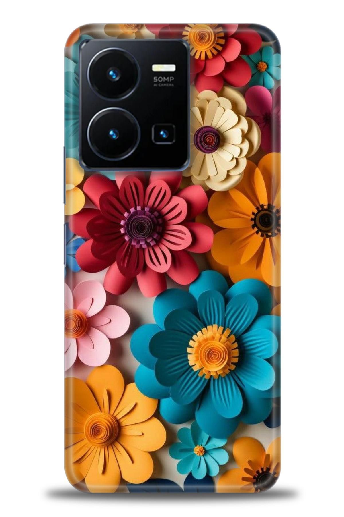 CooperTech Vivo Y35 İle Uyumlu HD Baskılı Silikon Kılıf / Y V ÖzelSeri Vivo - 2028