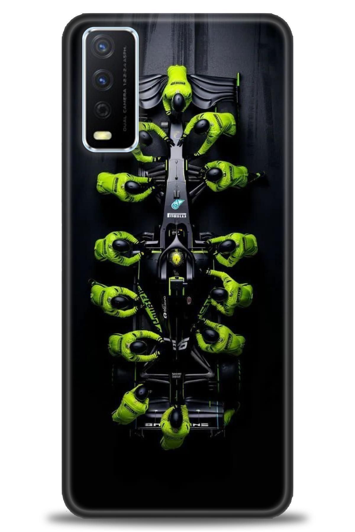 CooperTech Vivo Y11S İle Uyumlu HD Baskılı Silikon Kılıf - ÖzelSeriVivo - 2837