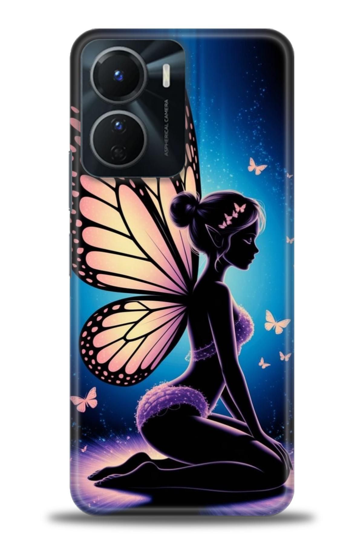 CooperTech Vivo Y16 İle Uyumlu HD Baskılı Silikon Kılıf - ÖzelSeriVivo - 2616