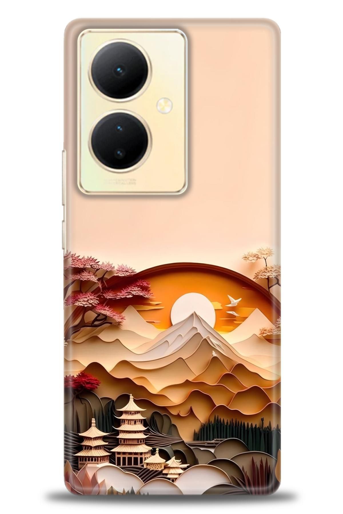 CooperTech Vivo V29 Lite 5G İle Uyumlu HD Baskılı Silikon Kılıf - ÖzelSeriVivo - 2512