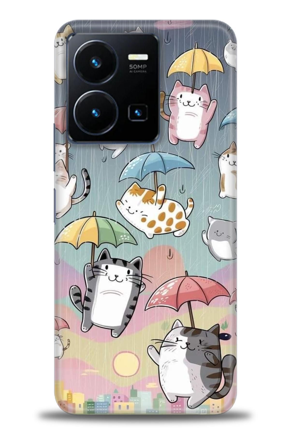 CooperTech Vivo Y35 İle Uyumlu HD Baskılı Silikon Kılıf - ÖzelSeriVivo - 2780