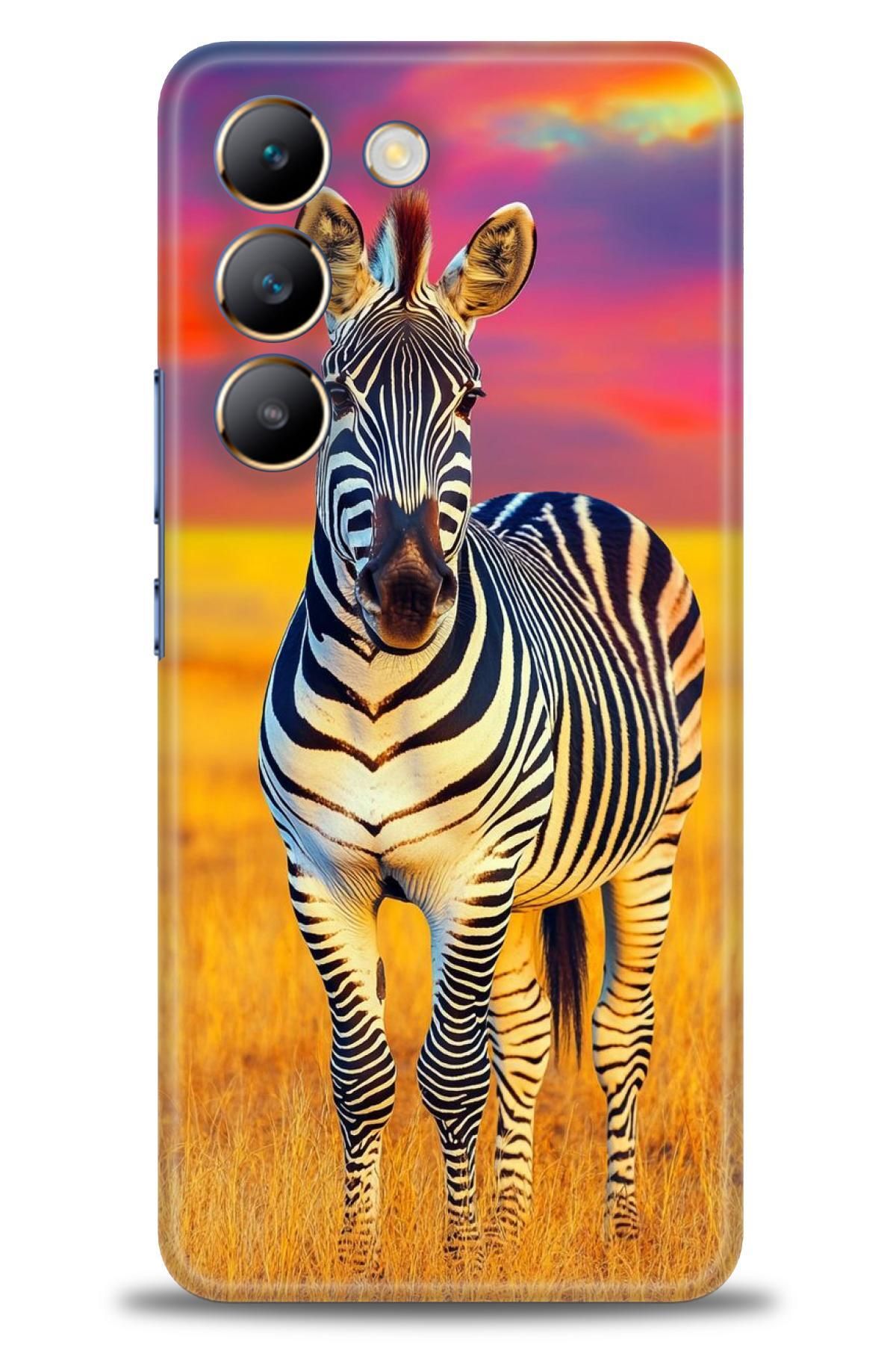 CooperTech Vivo V30 Lite İle Uyumlu HD Baskılı Silikon Kılıf - ÖzelSeriVivo - 2117