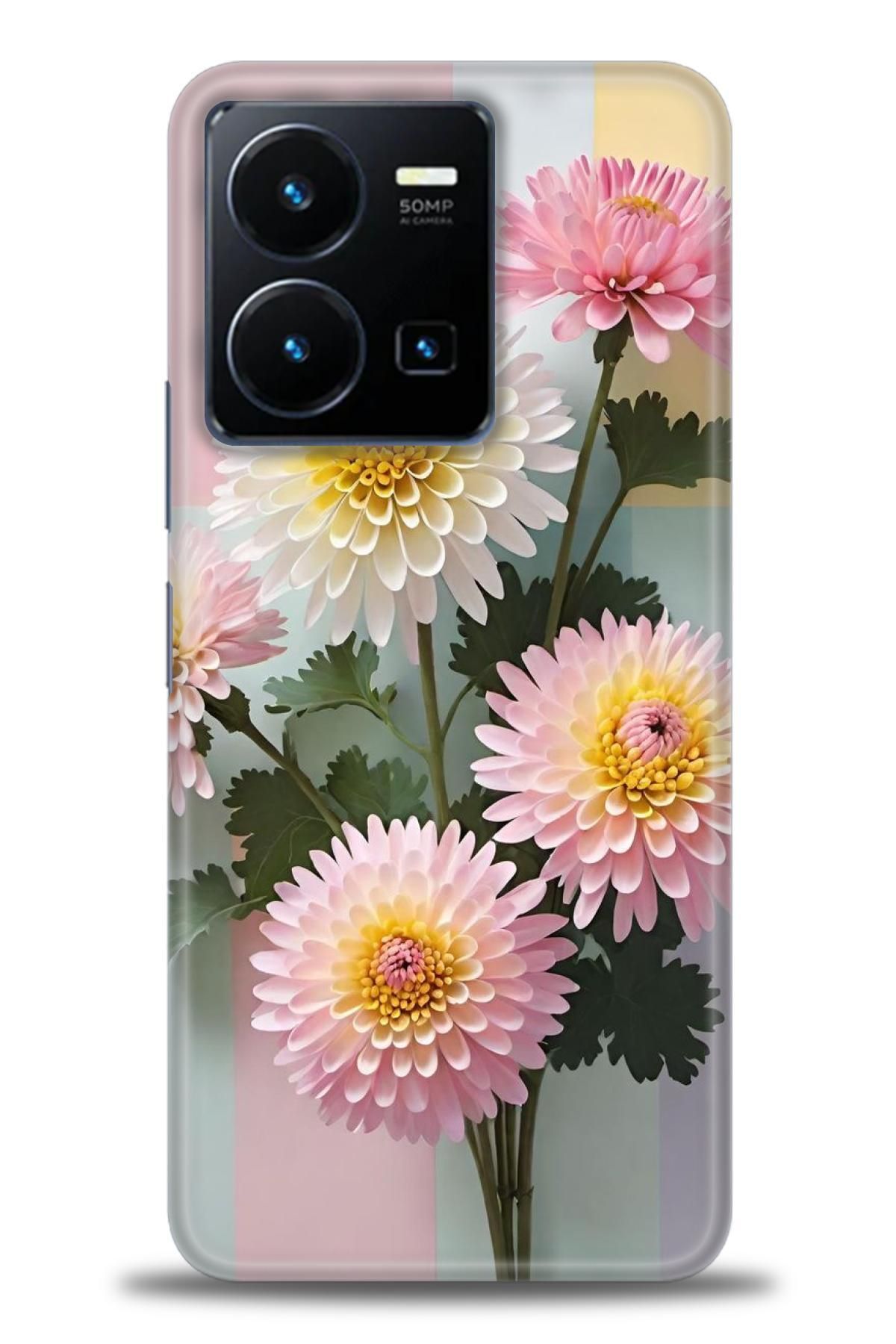 CooperTech Vivo Y35 İle Uyumlu HD Baskılı Silikon Kılıf - ÖzelSeriVivo - 2697
