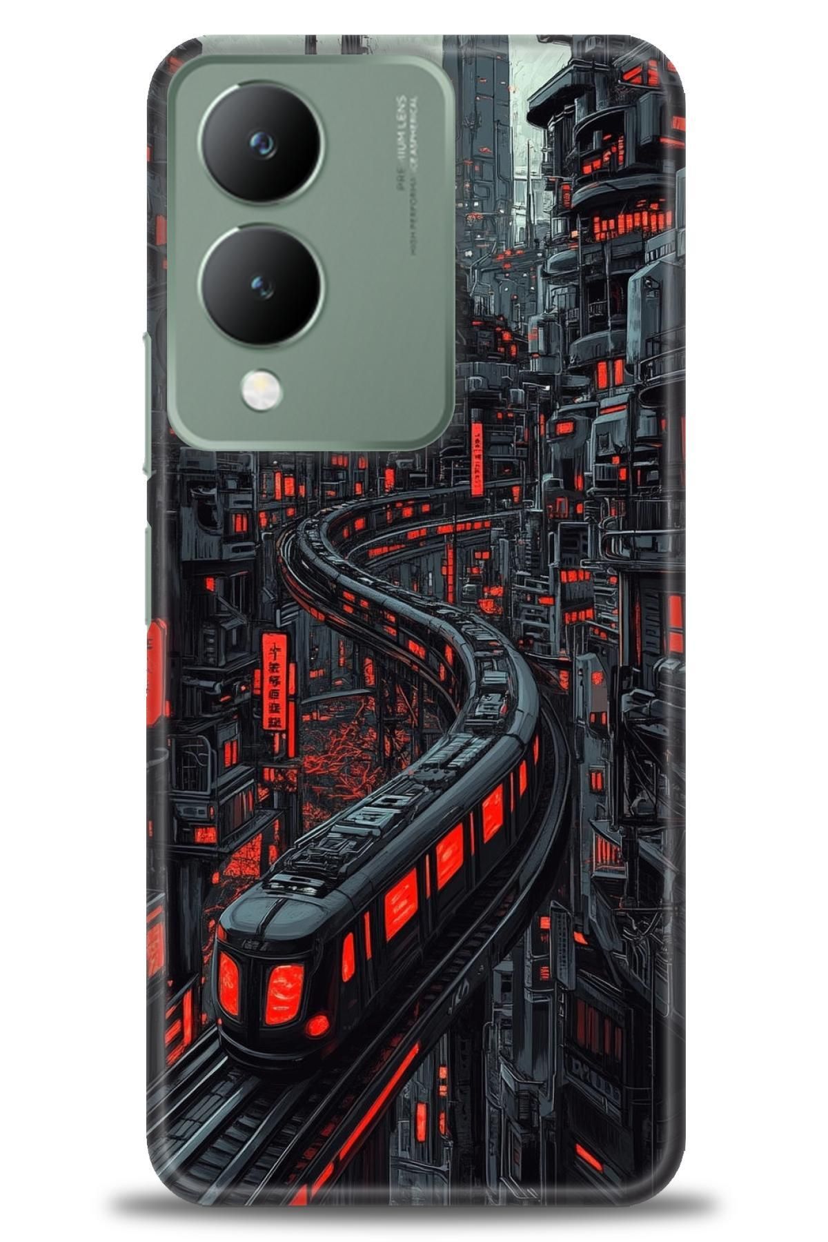 CooperTech Vivo Y17S İle Uyumlu HD Baskılı Silikon Kılıf - ÖzelSeriVivo - 2152