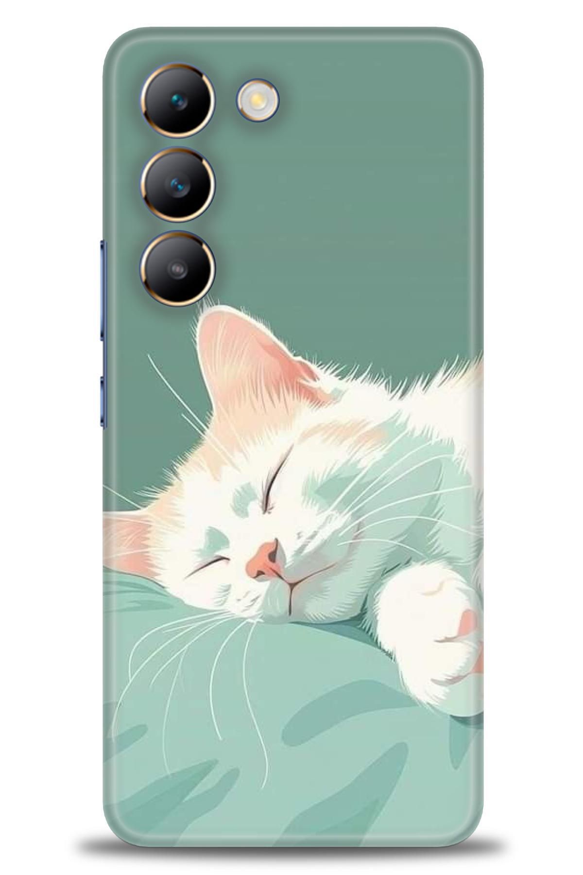 CooperTech Vivo V30 Lite İle Uyumlu HD Baskılı Silikon Kılıf - ÖzelSeriVivo - 2321