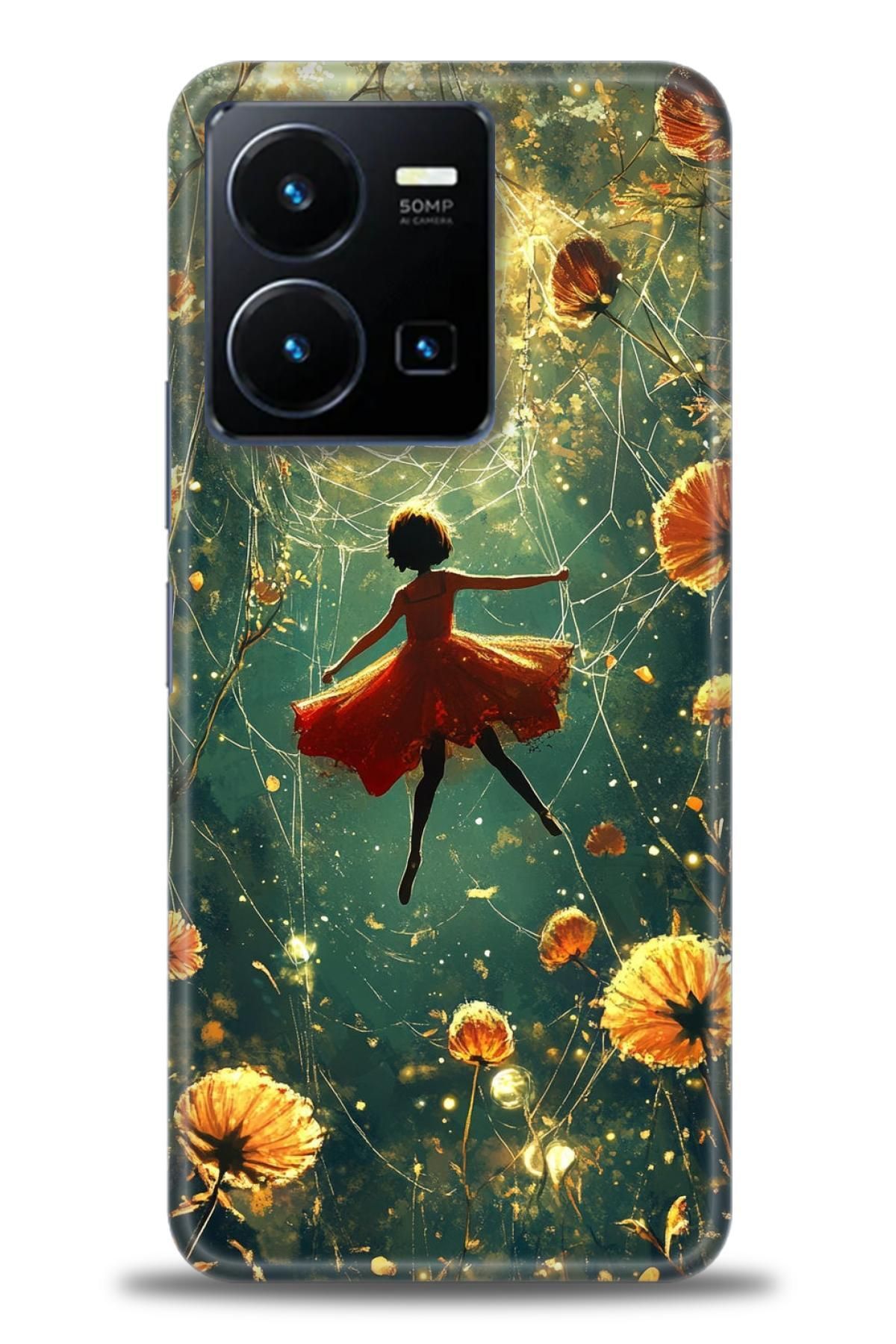 CooperTech Vivo Y35 İle Uyumlu HD Baskılı Silikon Kılıf - ÖzelSeriVivo - 2160