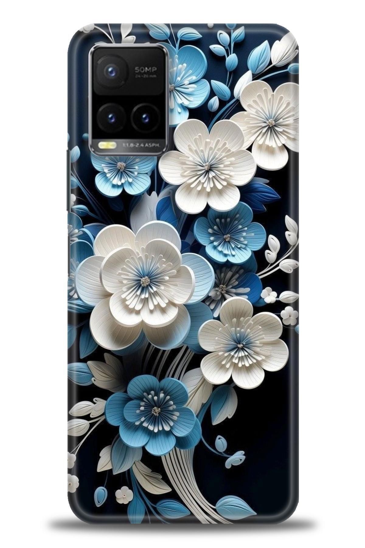 CooperTech Vivo Y21S / Y21 İle Uyumlu HD Baskılı Silikon Kılıf / Y V ÖzelSeri Vivo - 2090