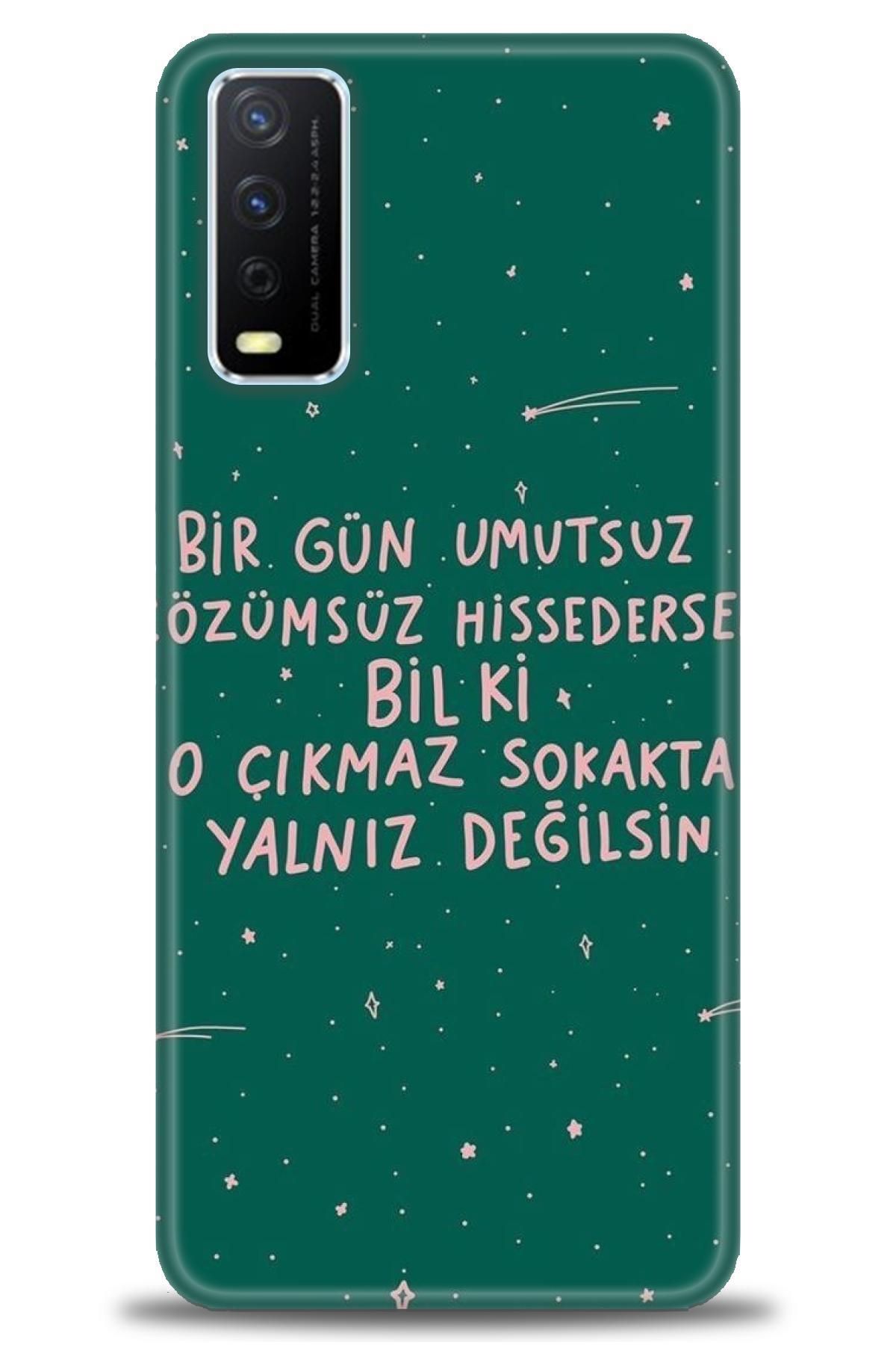 CooperTech Vivo Y11S İle Uyumlu HD Baskılı Silikon Kılıf - ÖzelSeriVivo - 2236