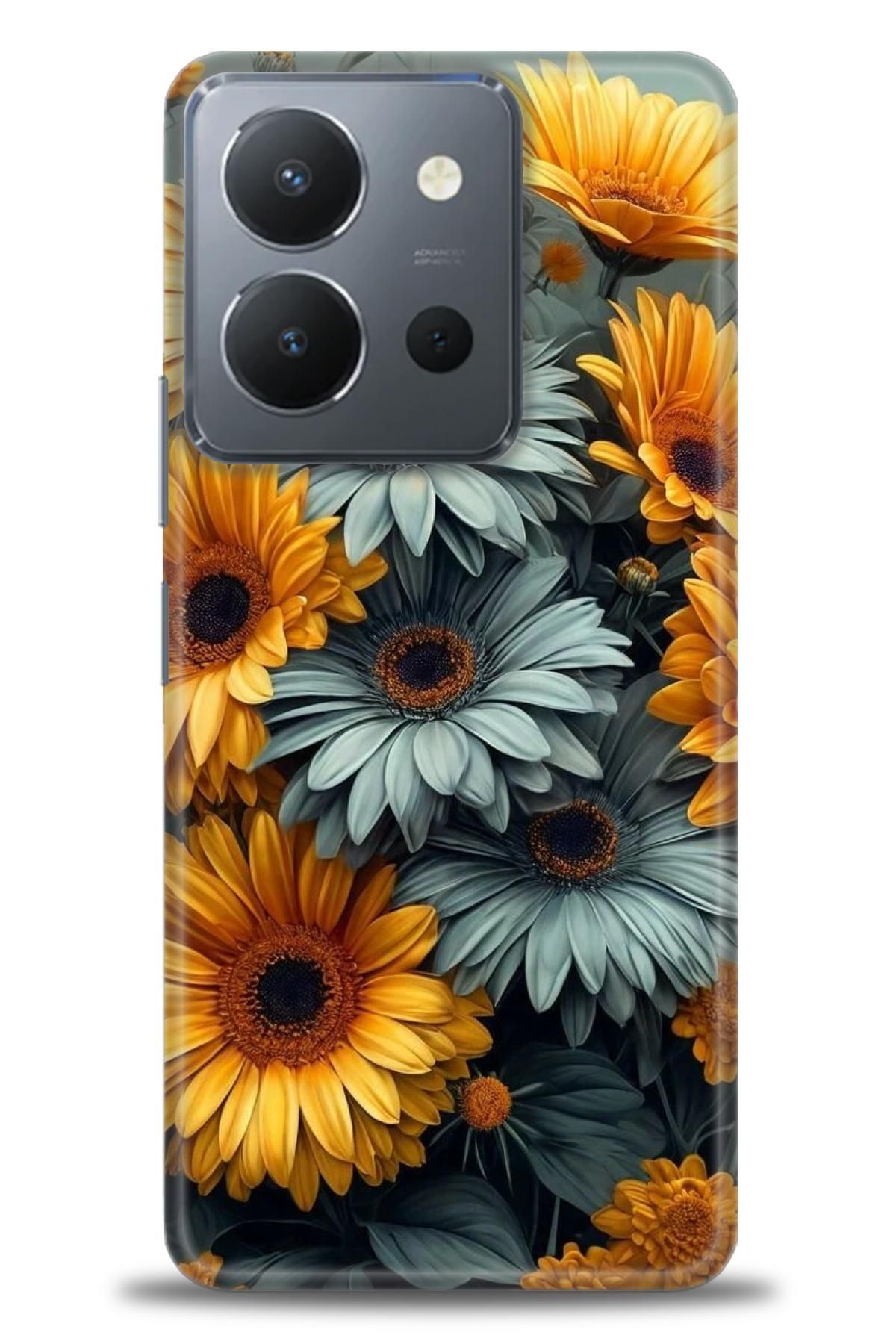 CooperTech Vivo Y36 4G İle Uyumlu HD Baskılı Silikon Kılıf / Y V ÖzelSeri Vivo - 2583