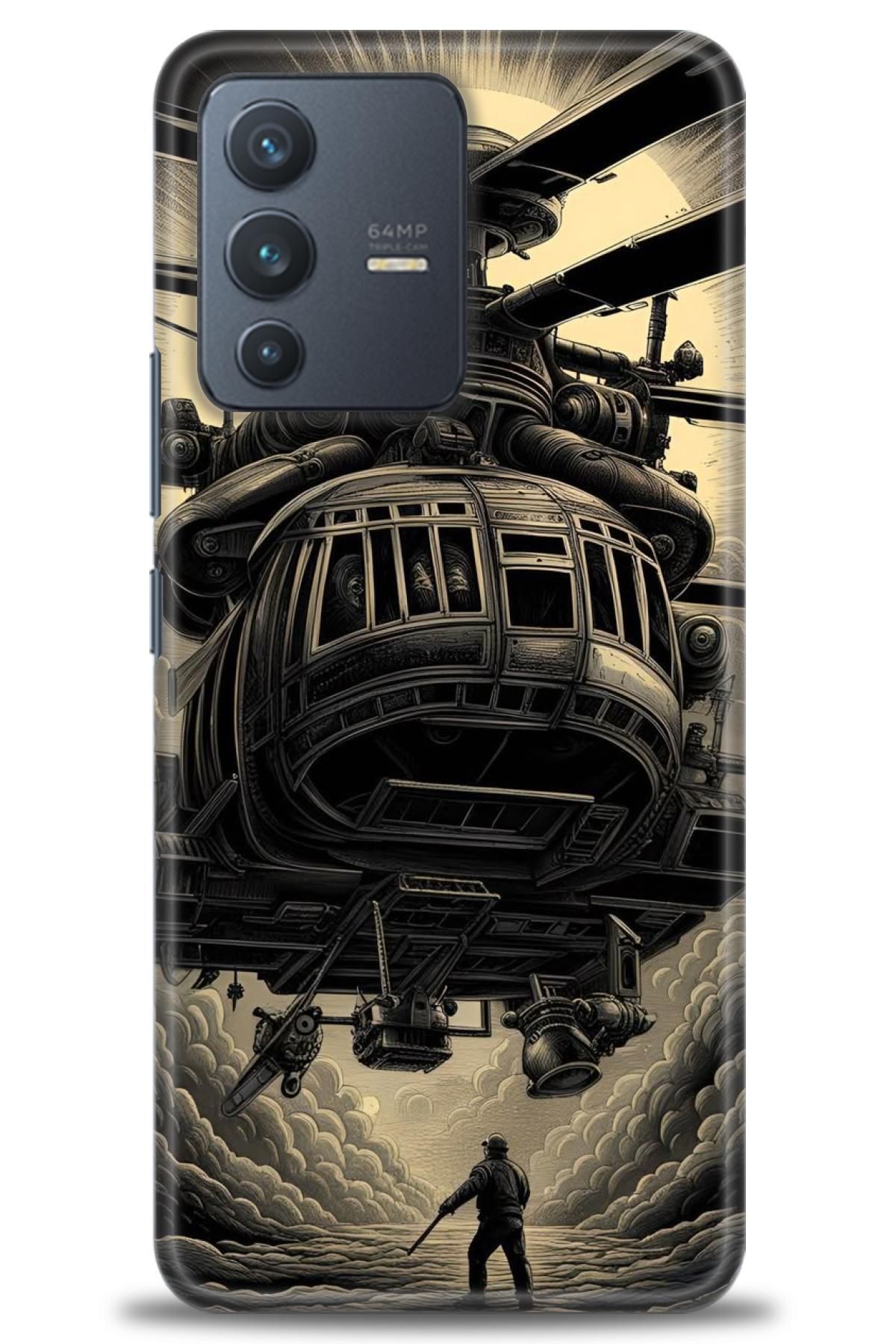 CooperTech Vivo V23 5G İle Uyumlu HD Baskılı Silikon Kılıf - ÖzelSeriVivo - 2733
