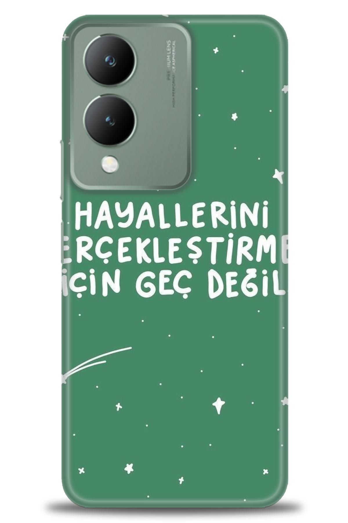 CooperTech Vivo Y17S İle Uyumlu HD Baskılı Silikon Kılıf - ÖzelSeriVivo - 2460