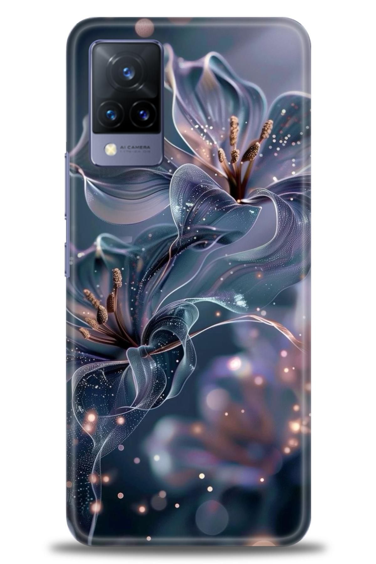 CooperTech Vivo V21 / V21E İle Uyumlu HD Baskılı Silikon Kılıf - ÖzelSeriVivo - 2769