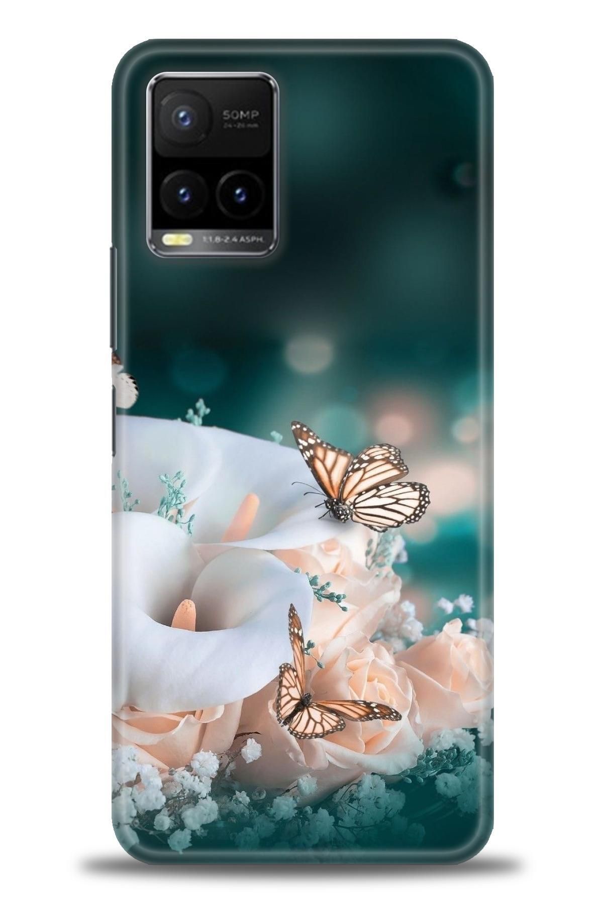 CooperTech Vivo Y21S / Y21 İle Uyumlu HD Baskılı Silikon Kılıf - ÖzelSeriVivo - 2573