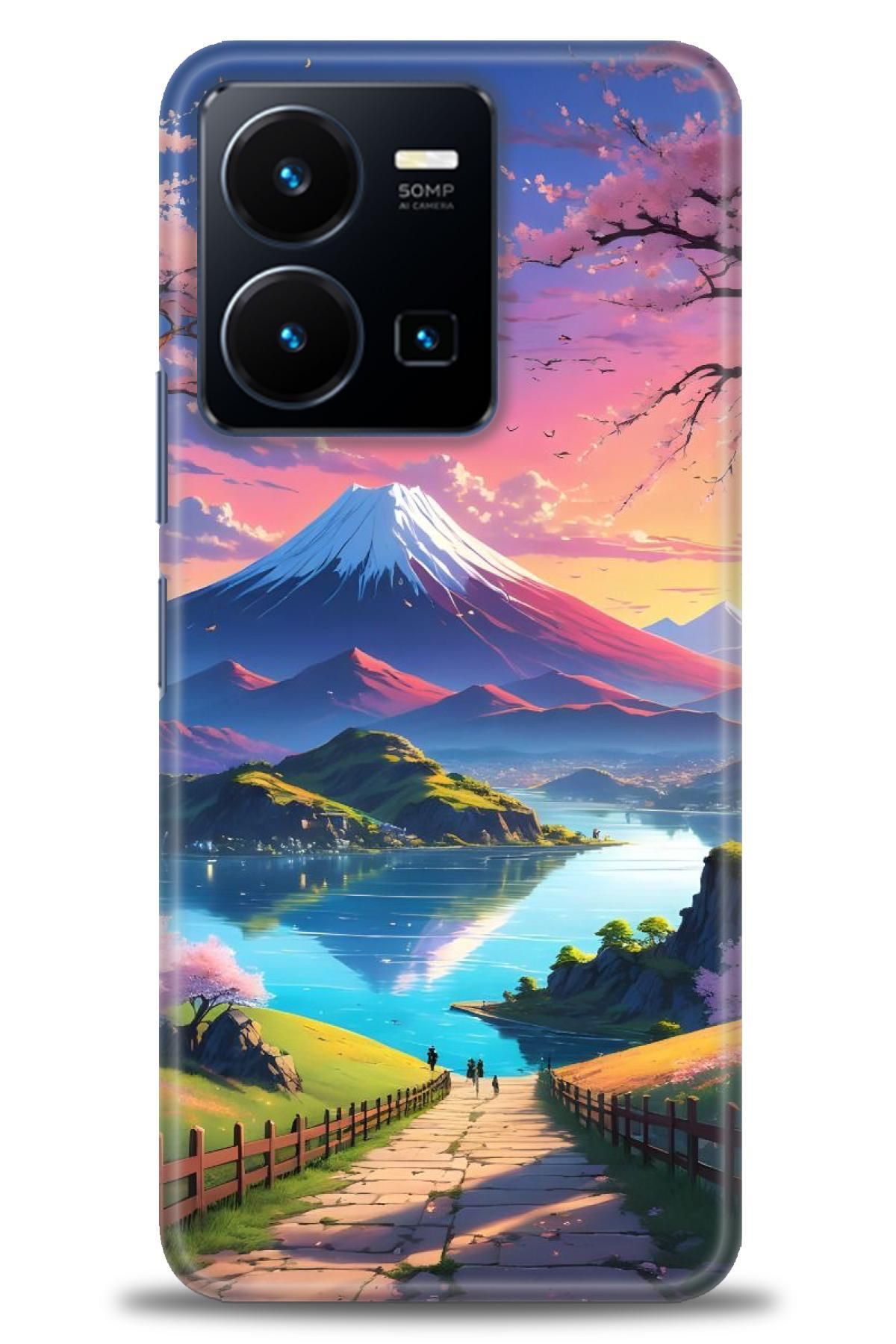 CooperTech Vivo Y22S İle Uyumlu HD Baskılı Silikon Kılıf - ÖzelSeriVivo - 2093