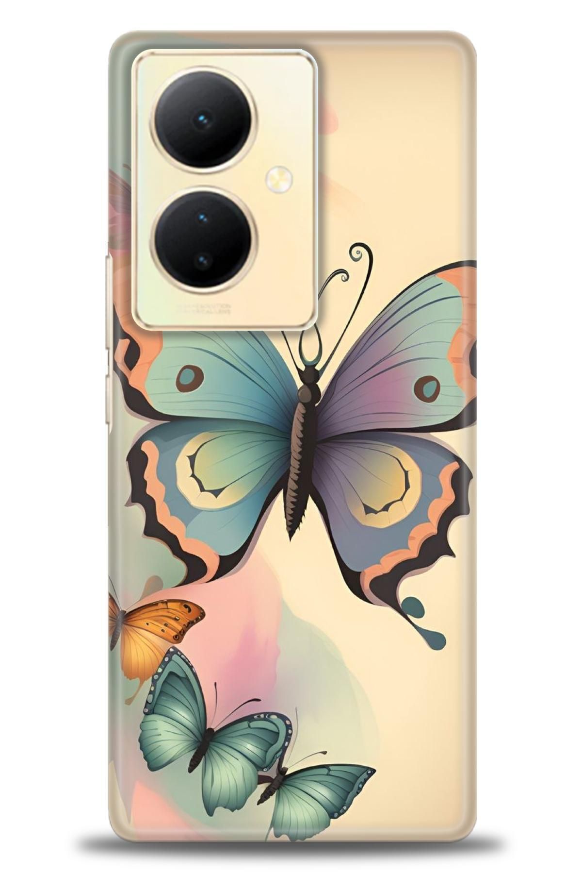 CooperTech Vivo V29 Lite 5G İle Uyumlu HD Baskılı Silikon Kılıf - ÖzelSeriVivo - 2012