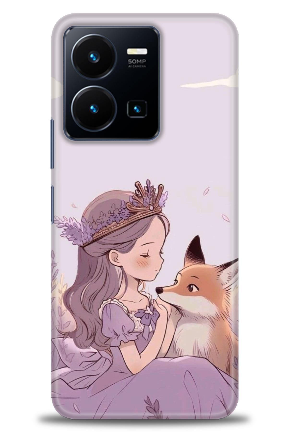 CooperTech Vivo Y22S İle Uyumlu HD Baskılı Silikon Kılıf / Y V ÖzelSeri Vivo - 2630