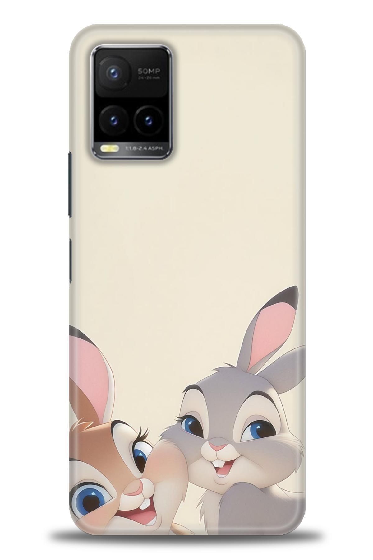 CooperTech Vivo Y21S / Y21 İle Uyumlu HD Baskılı Silikon Kılıf - ÖzelSeriVivo - 2753