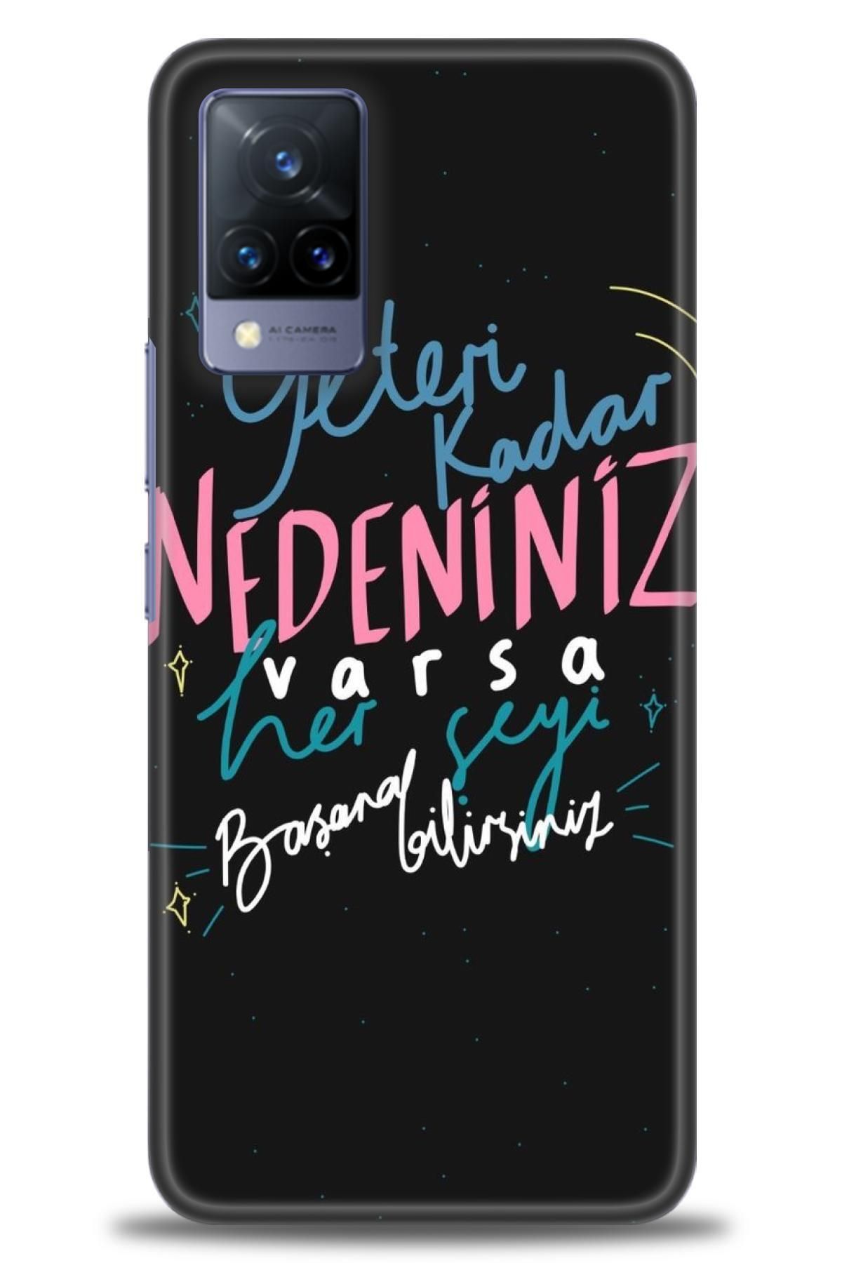 CooperTech Vivo V21 / V21E İle Uyumlu HD Baskılı Silikon Kılıf - ÖzelSeriVivo - 2188