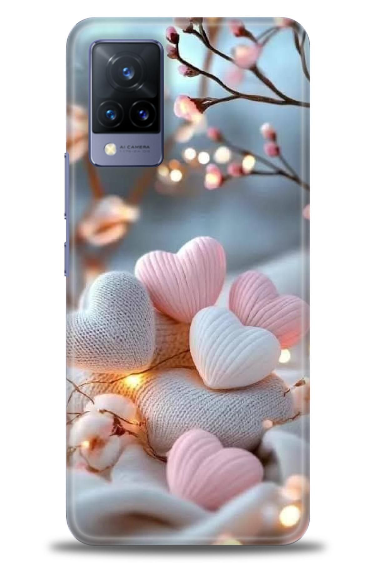 CooperTech Vivo V21 / V21E İle Uyumlu HD Baskılı Silikon Kılıf / Y V ÖzelSeri Vivo - 2198