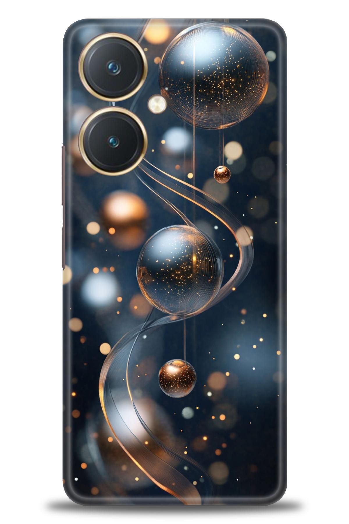 CooperTech Vivo Y27 İle Uyumlu HD Baskılı Silikon Kılıf / Y V ÖzelSeri Vivo - 2755